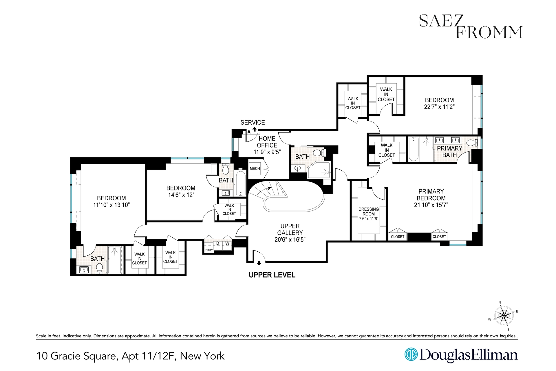 10 Gracie Square 11/12F Upper East Side New York NY 10028