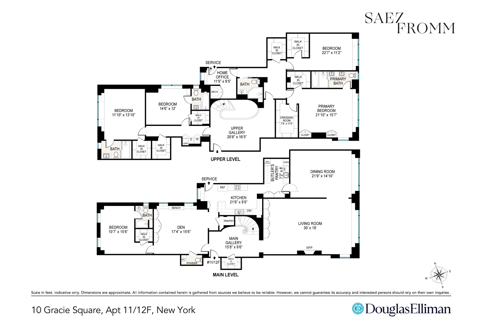 10 Gracie Square 11/12F Upper East Side New York NY 10028
