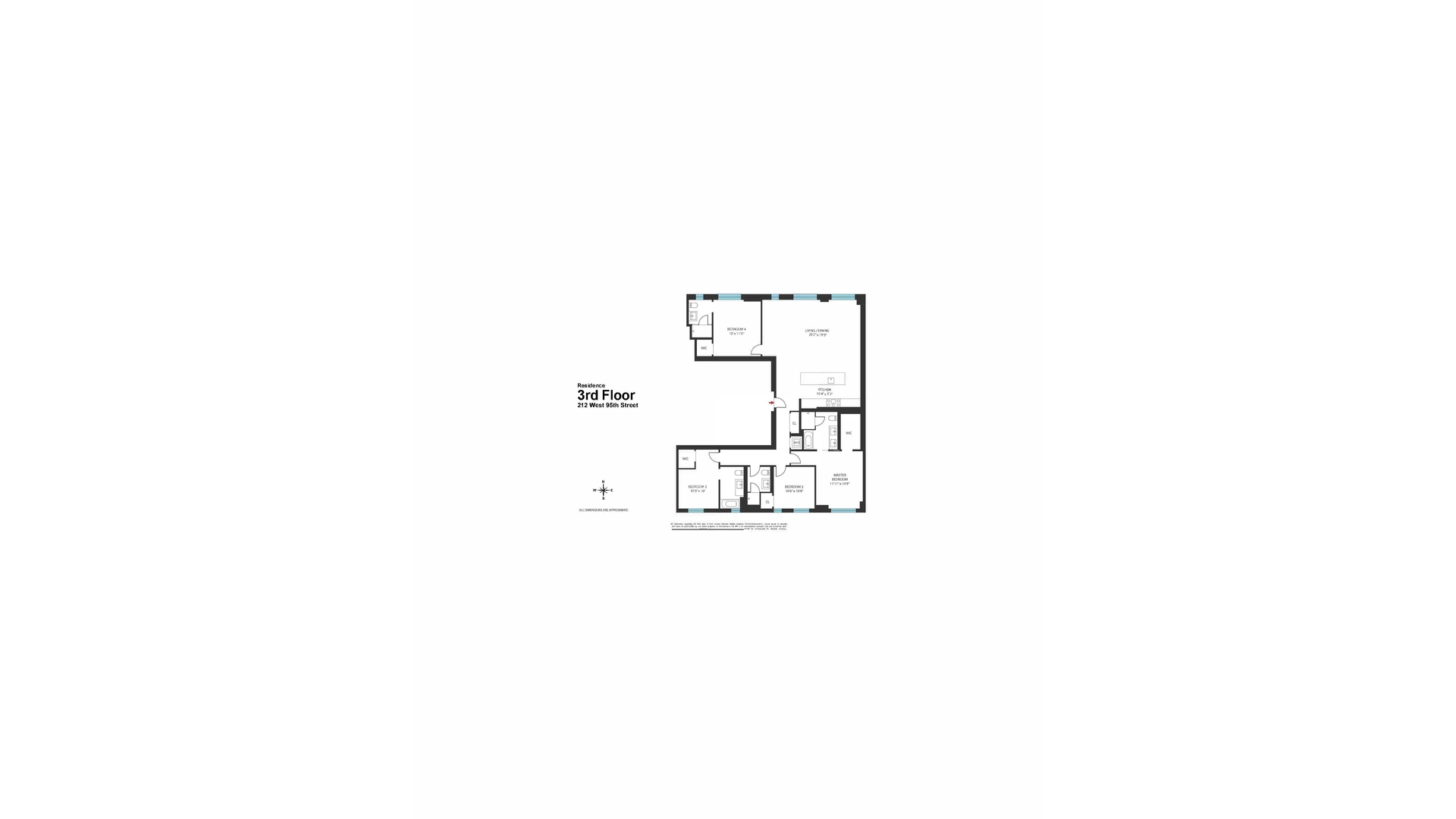 212 West 95th Street 3RDFL Upper West Side New York NY 10025
