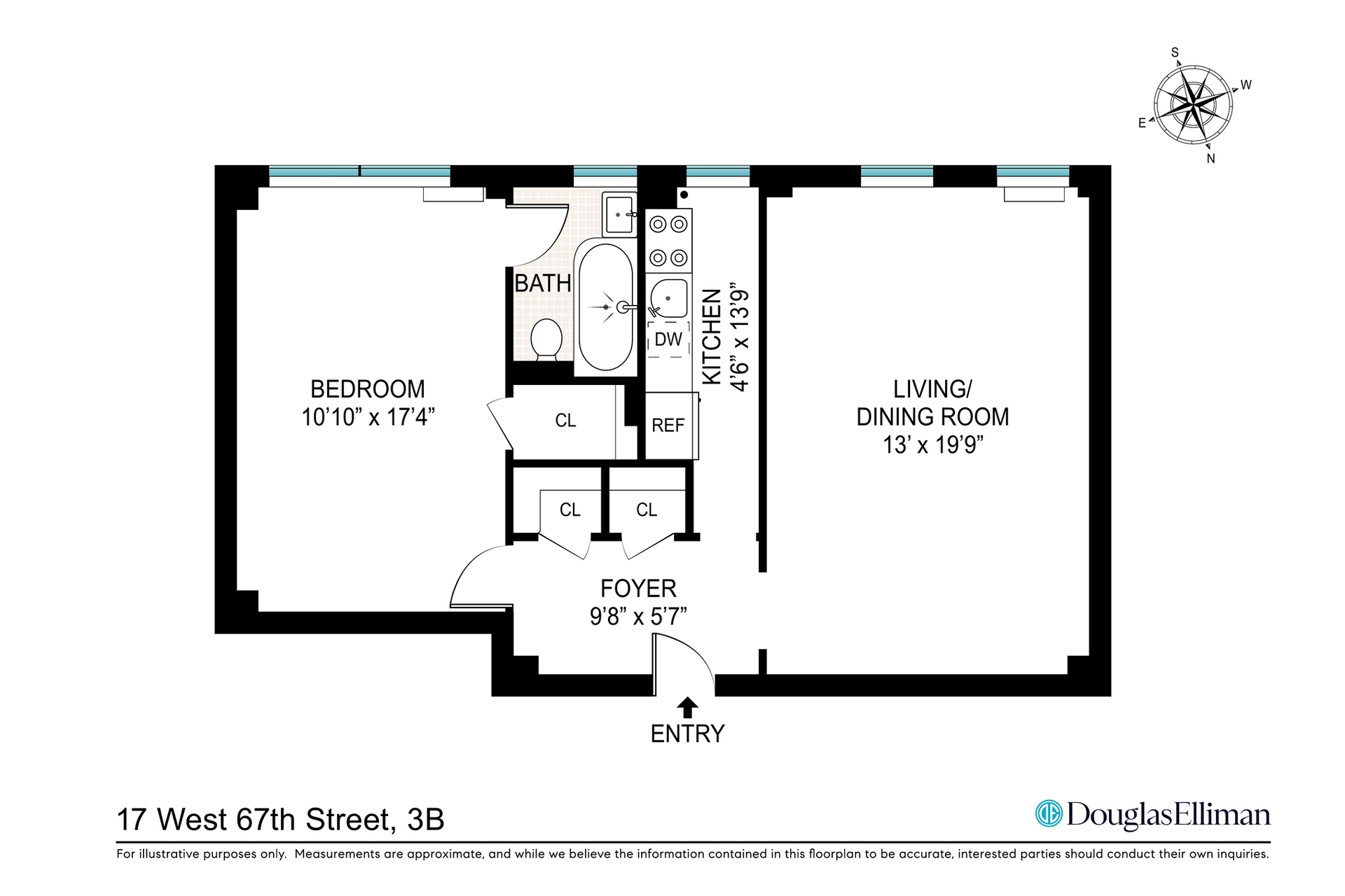 17 West 67th Street 3B Lincoln Square New York NY 10023
