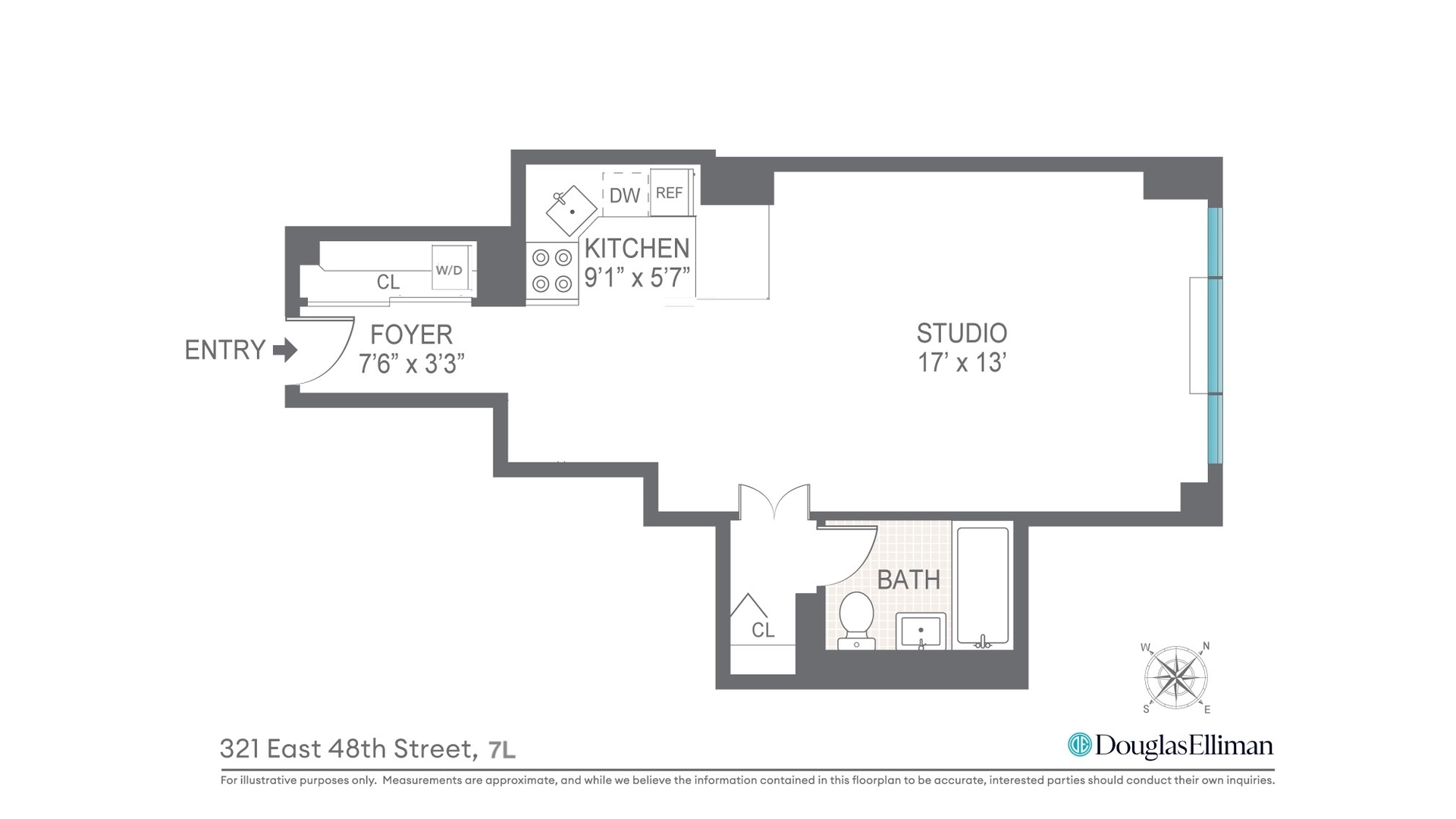 321 East 48th Street 7L Turtle Bay New York NY 10017