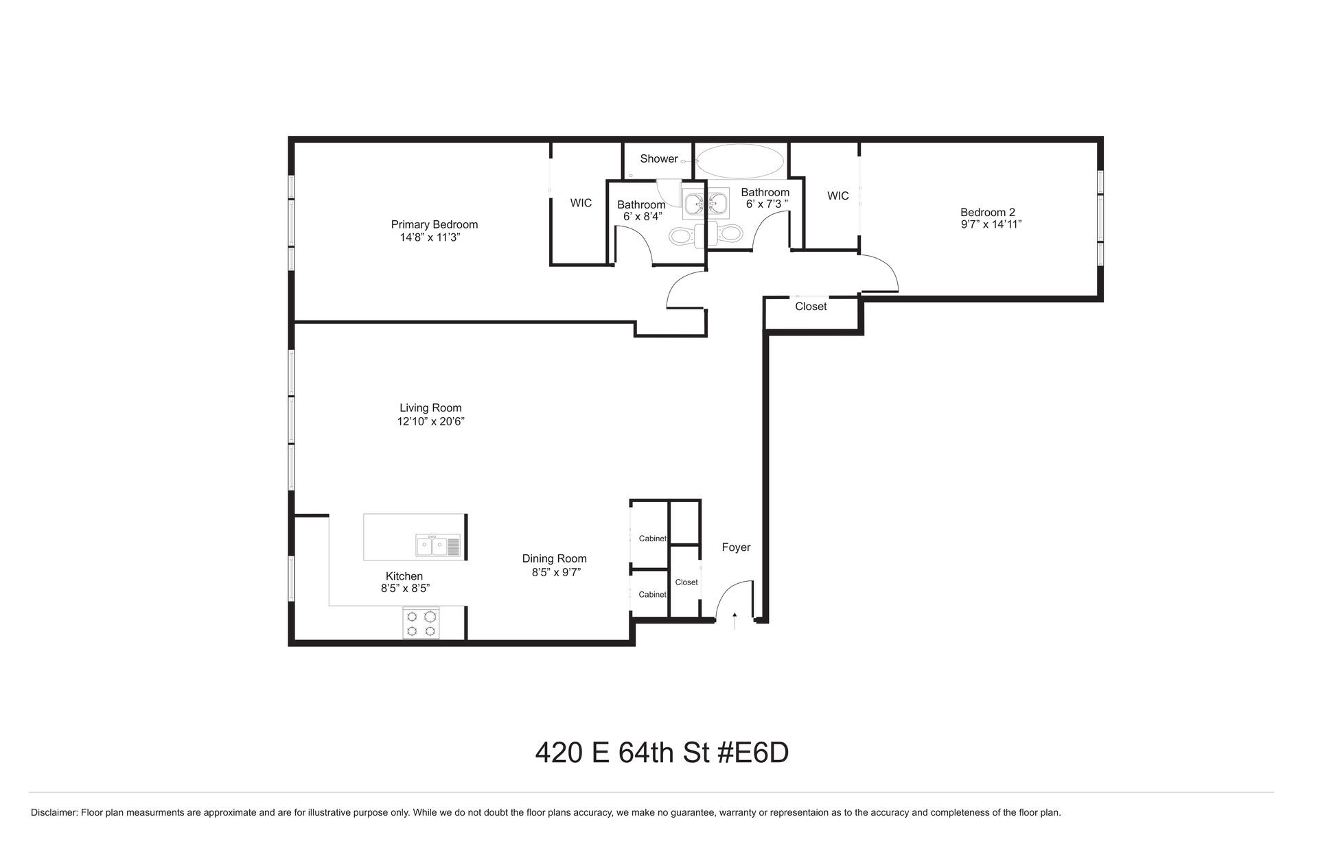 420 East 64th Street E6D Upper East Side New York NY 10065