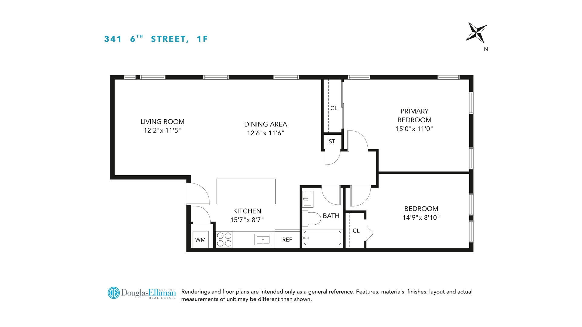 341 6th Street 1F Park Slope Brooklyn NY 11215