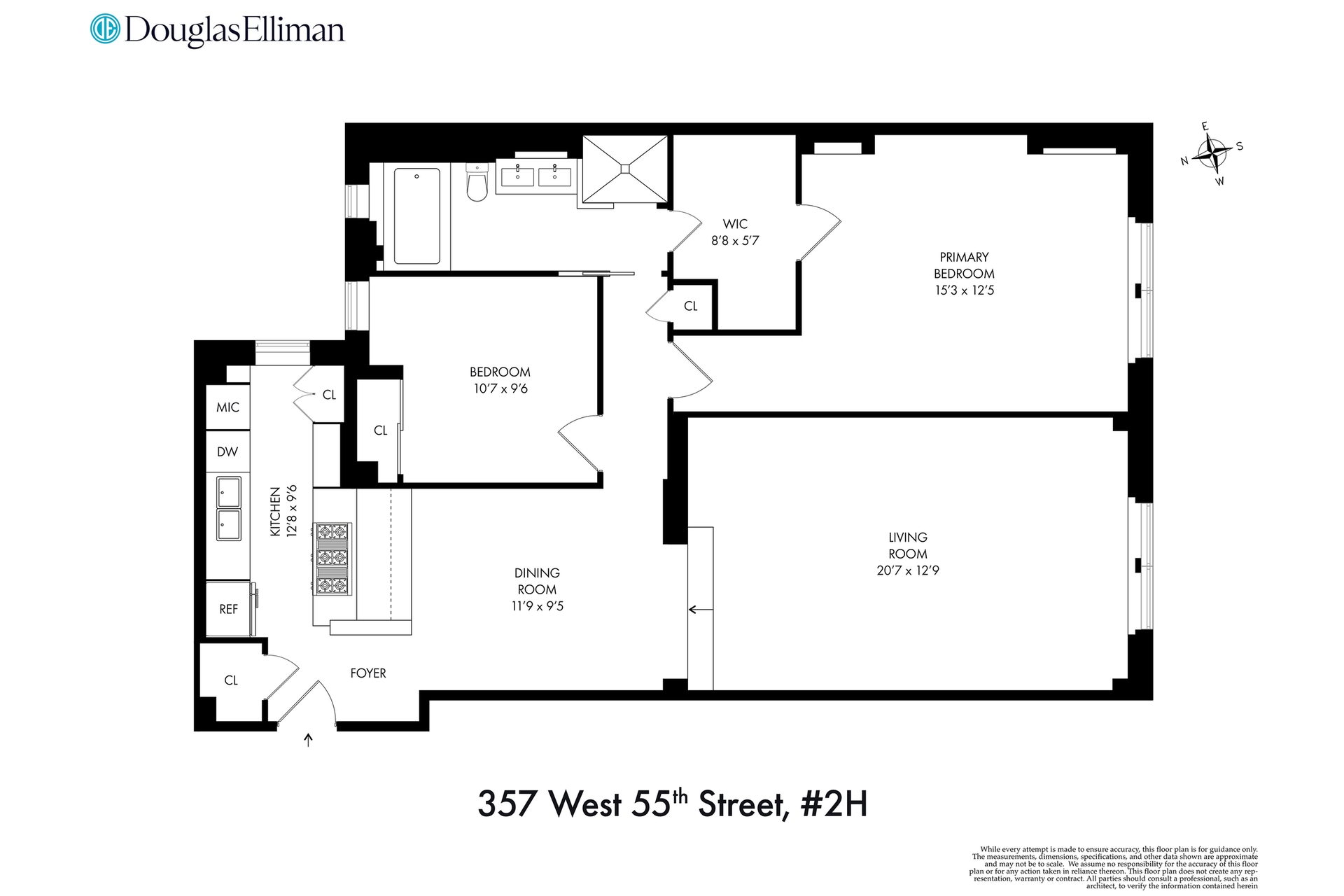 357 West 55th Street 2H Clinton New York NY 10019