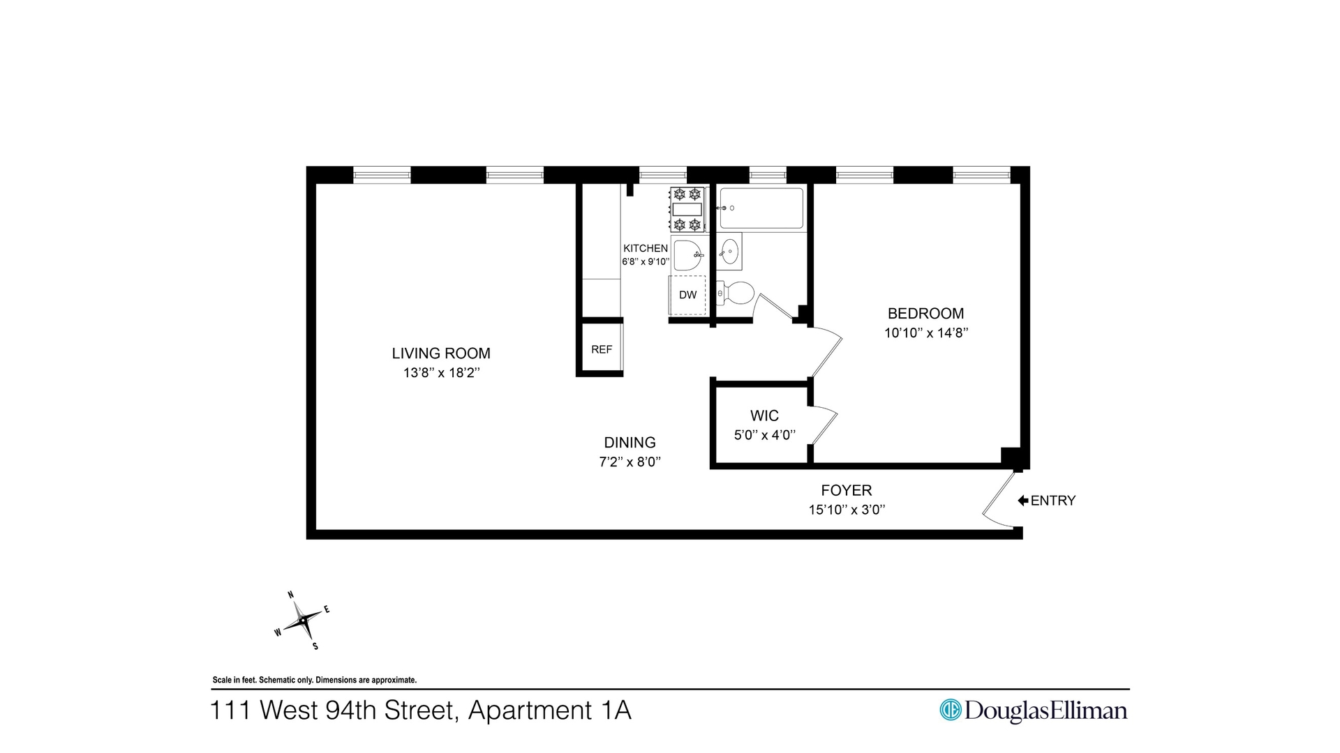 111 West 94th Street 1A Upper West Side New York NY 10025