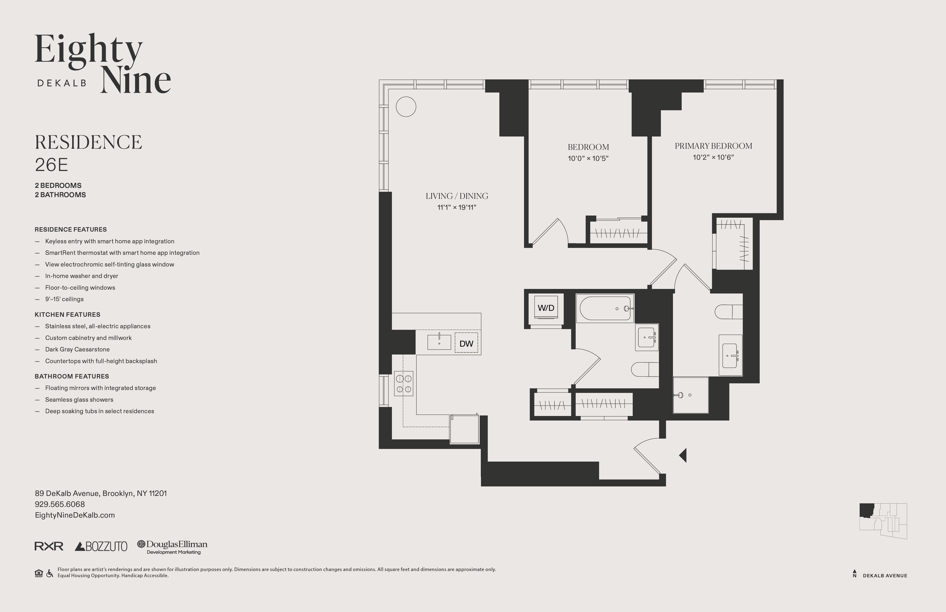 89 De Kalb Avenue 26E Fort Greene Brooklyn NY 11201