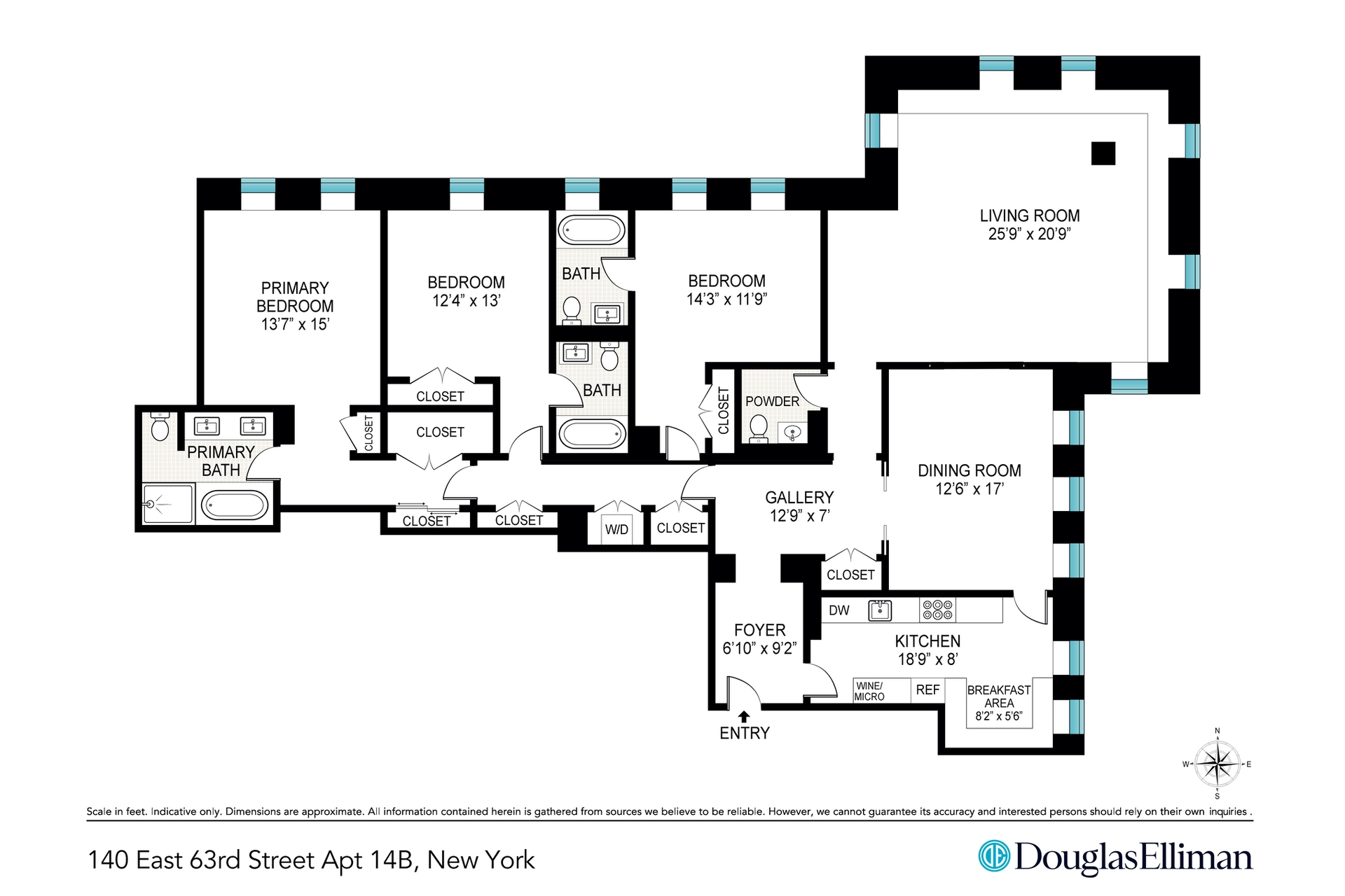 140 East 63rd Street 14B Upper East Side New York NY 10065
