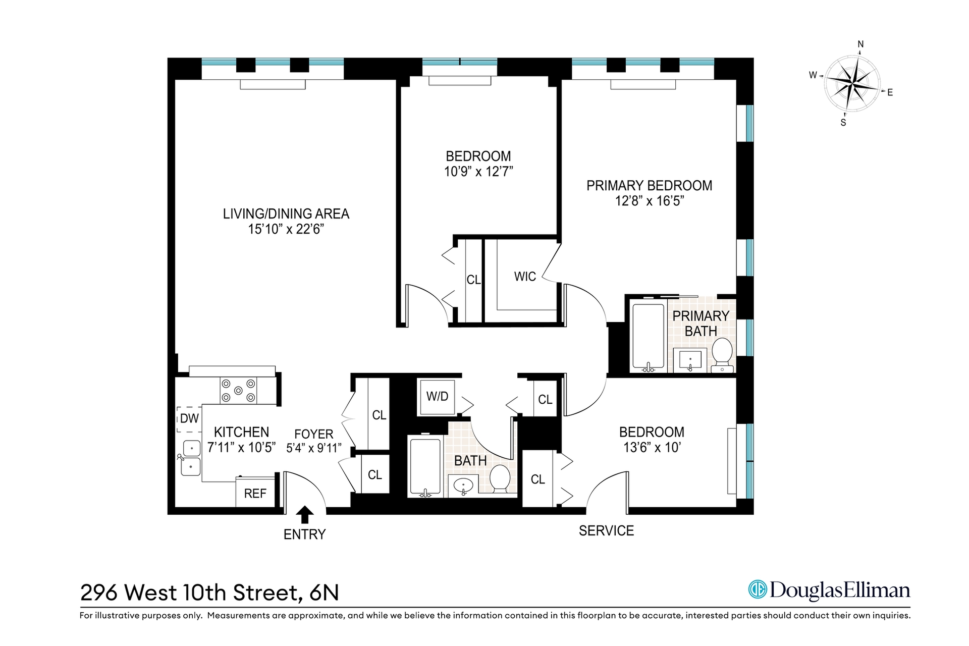 296 West 10th Street 6N W. Greenwich Village New York NY 10014