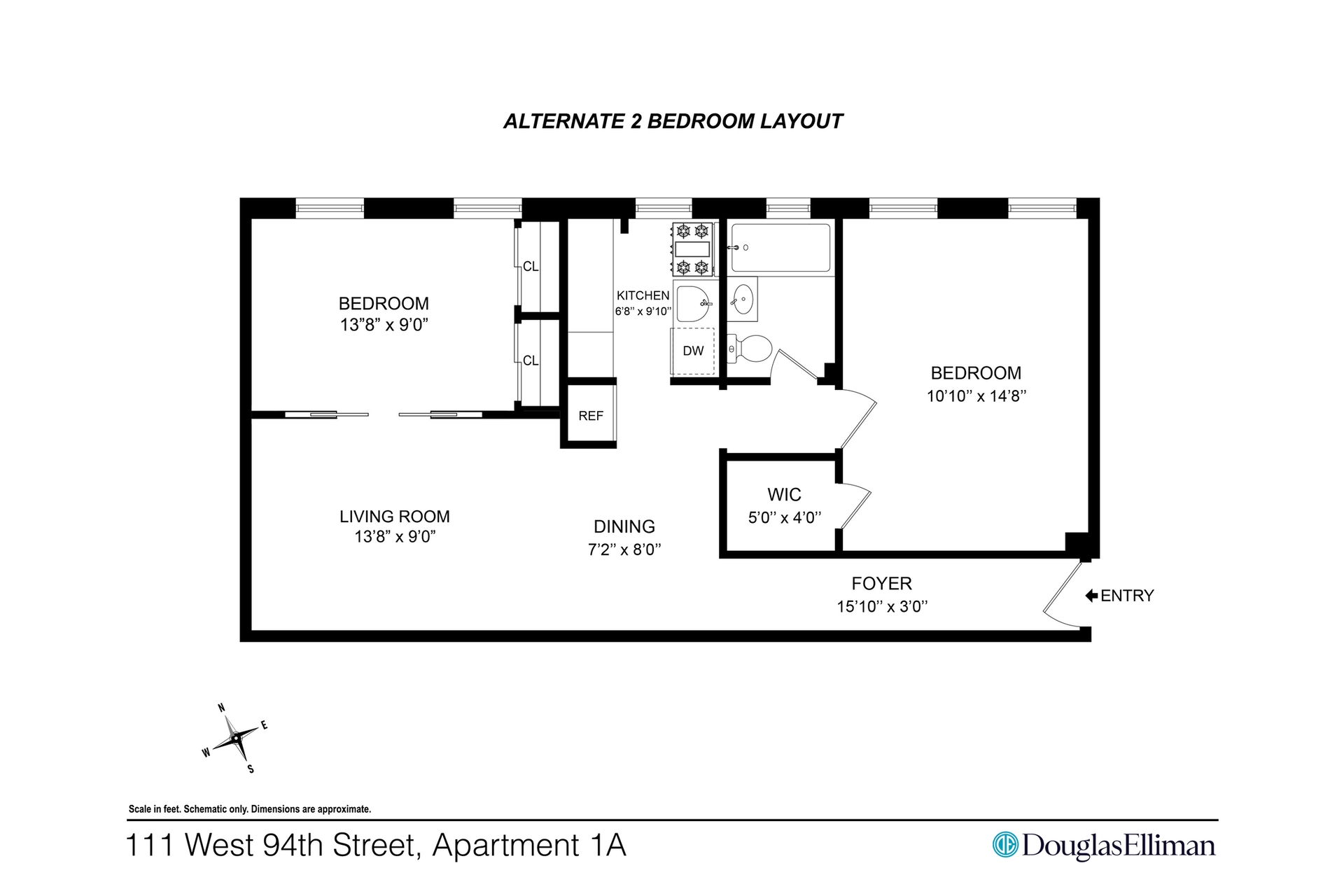 111 West 94th Street 1A Upper West Side New York NY 10025