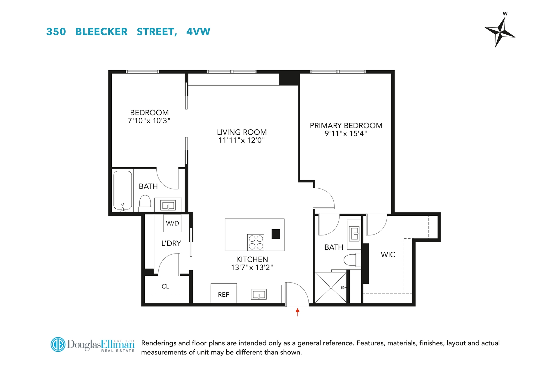 350 Bleecker Street 4VW W. Greenwich Village New York NY 10014
