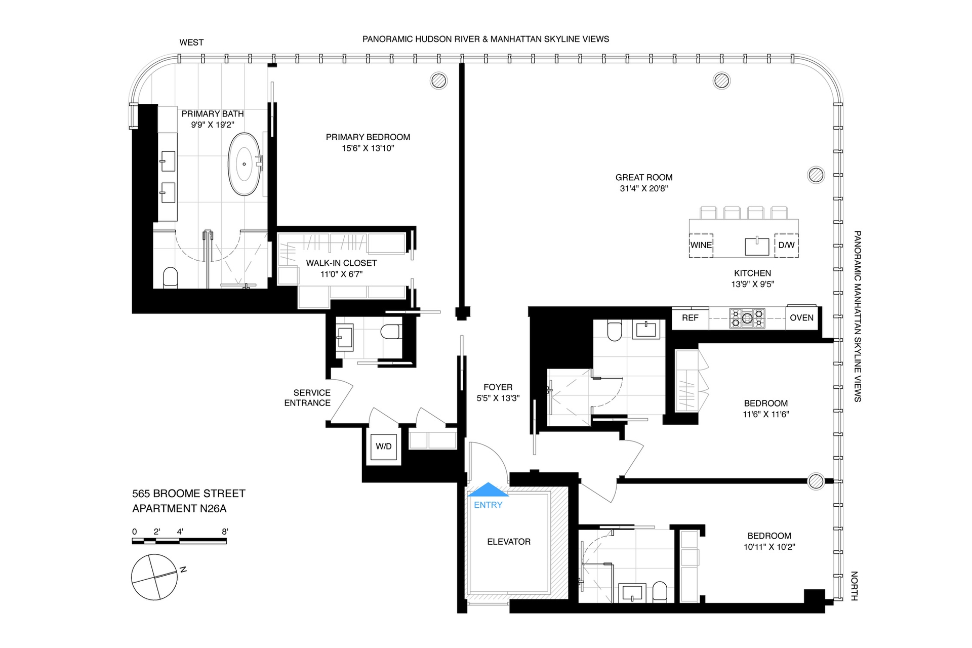 565 Broome Street N26A Soho New York NY 10013