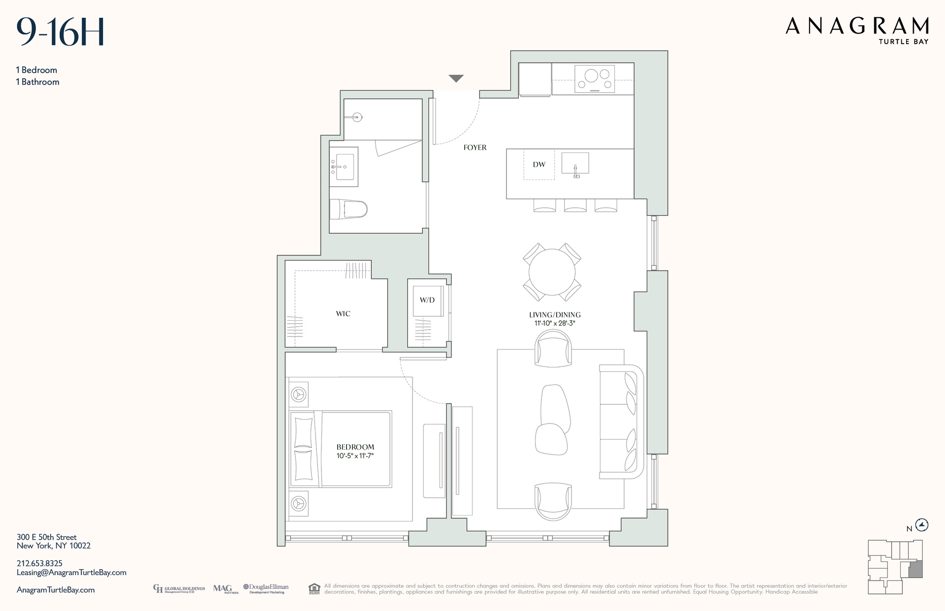 300 East 50th Street 12H Turtle Bay New York NY 10022