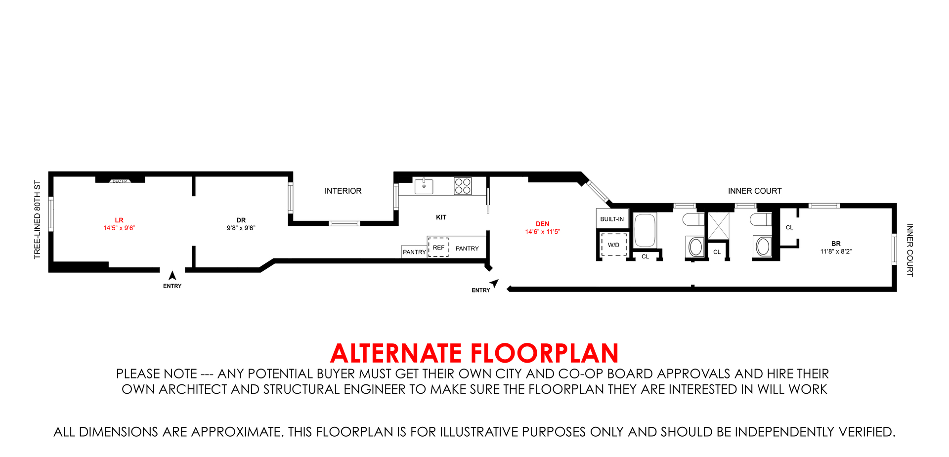 213 West 80th Street Upper West Side New York NY 10024