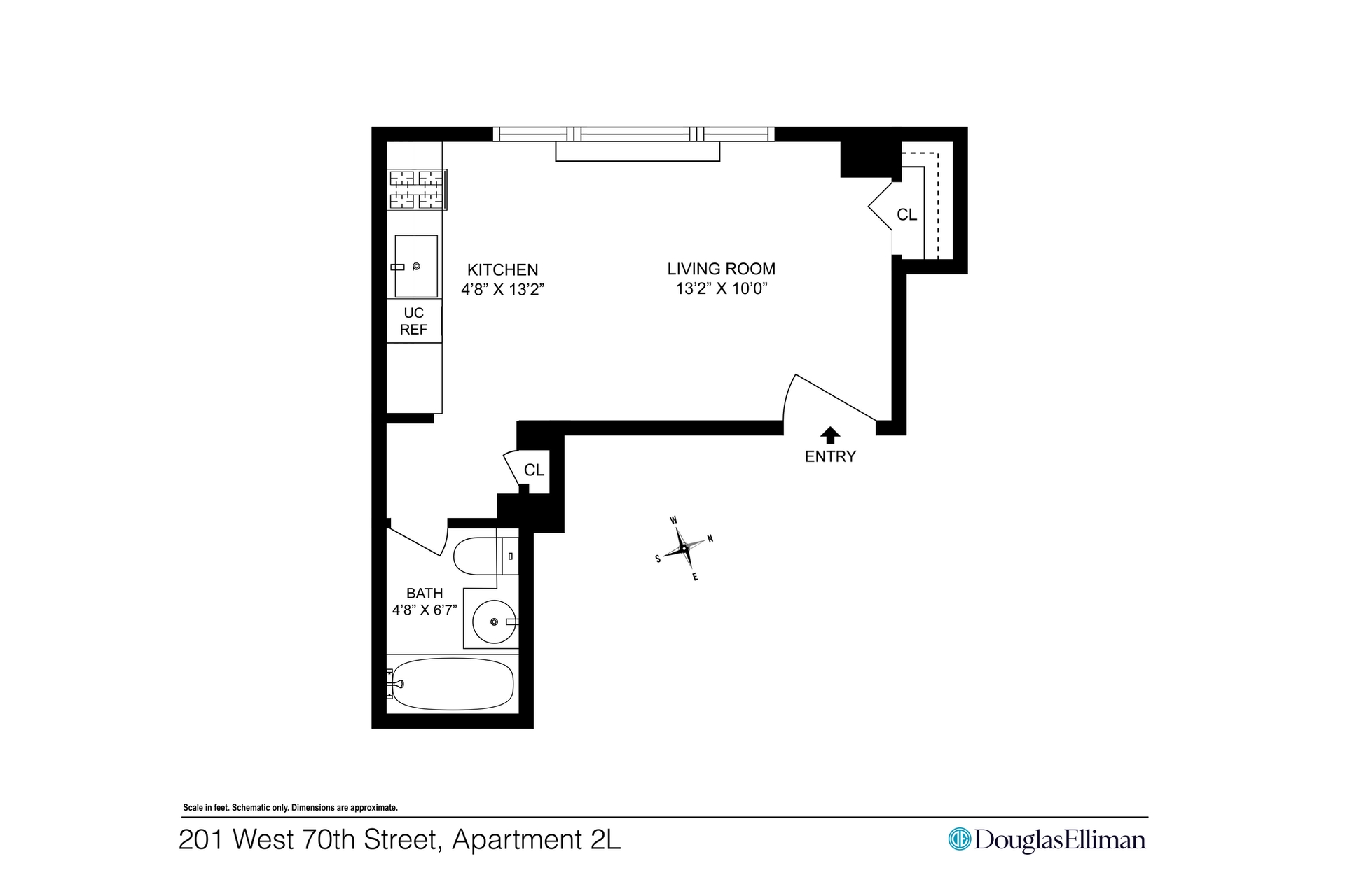 201 West 70th Street 2L Lincoln Square New York NY 10023