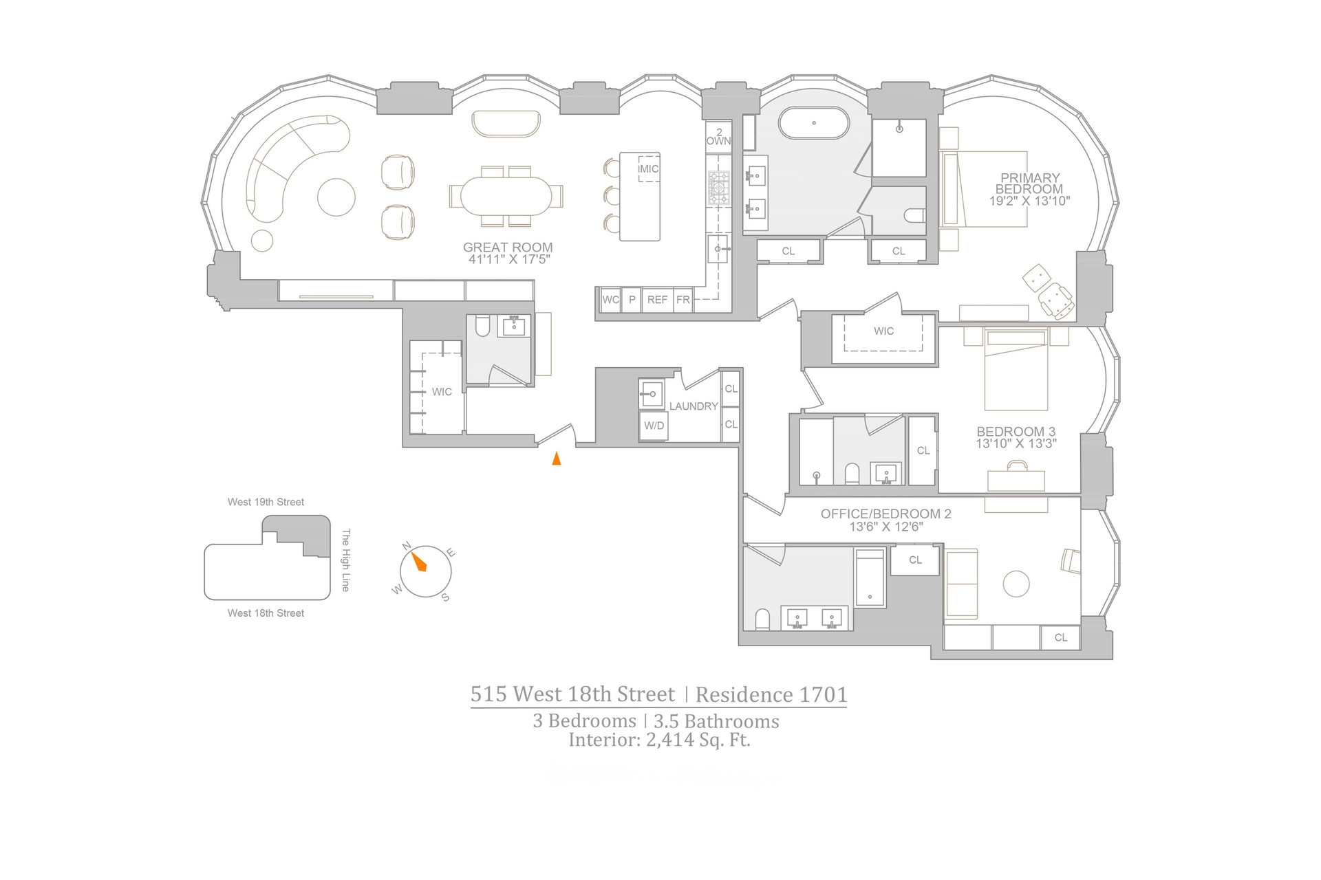 515 West 18th Street Chelsea New York NY 10011