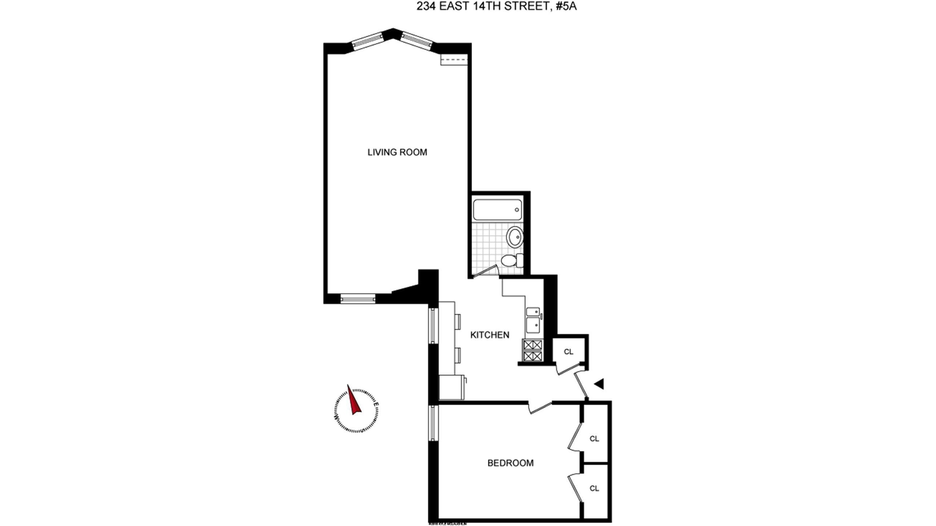 234 East 14th Street 5A E. Greenwich Village New York NY 10003