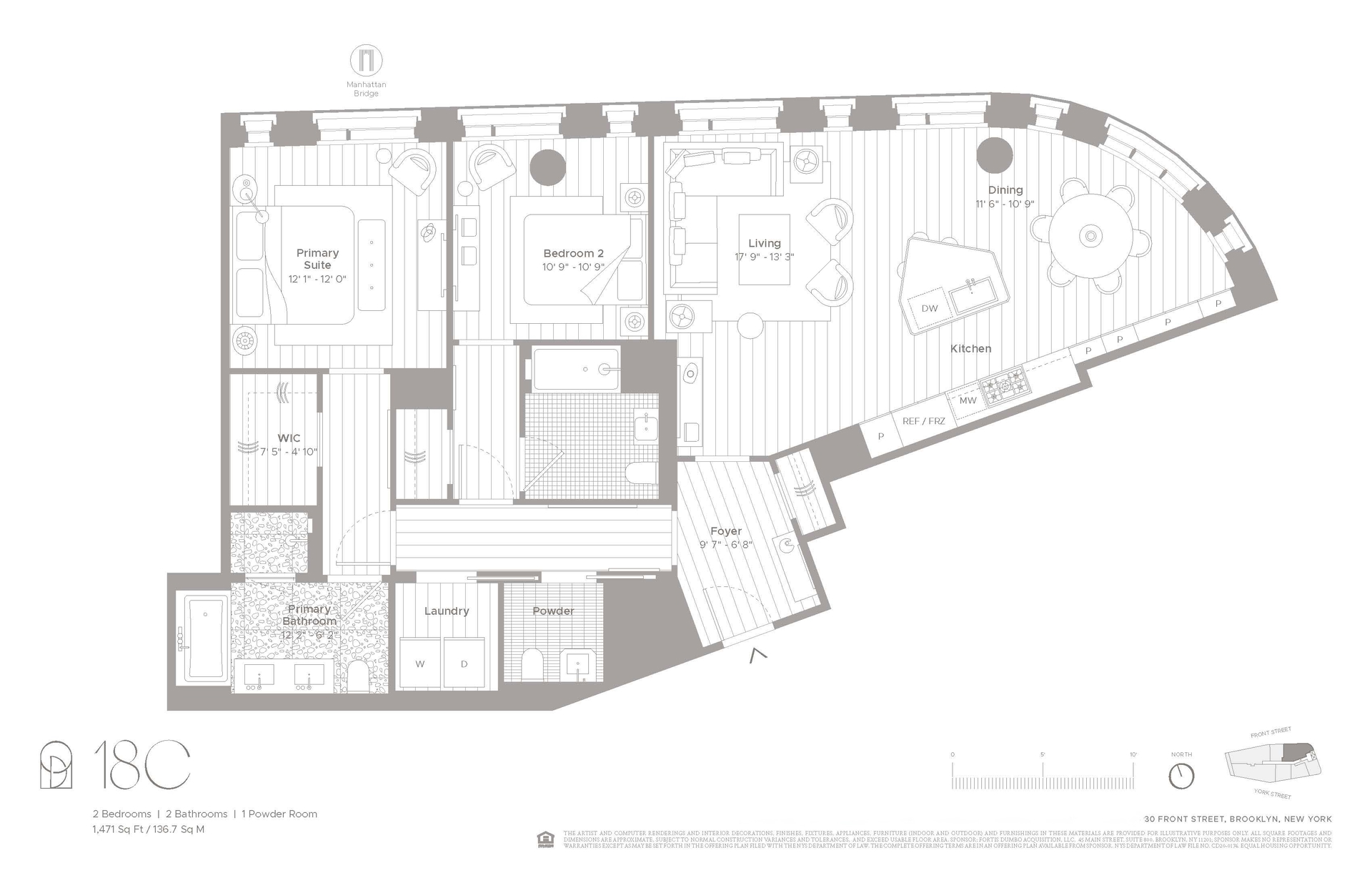 30 Front Street 18C Dumbo Brooklyn NY 11201