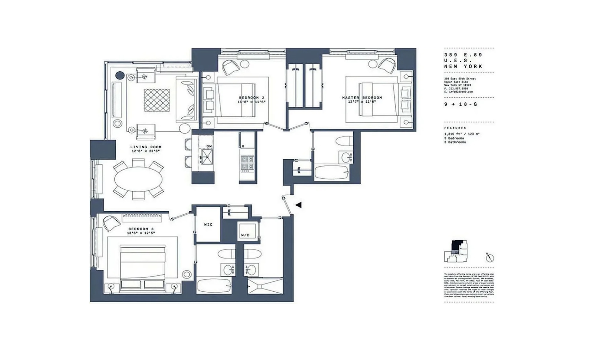 389 East 89th Street 12G Upper East Side New York NY 10128