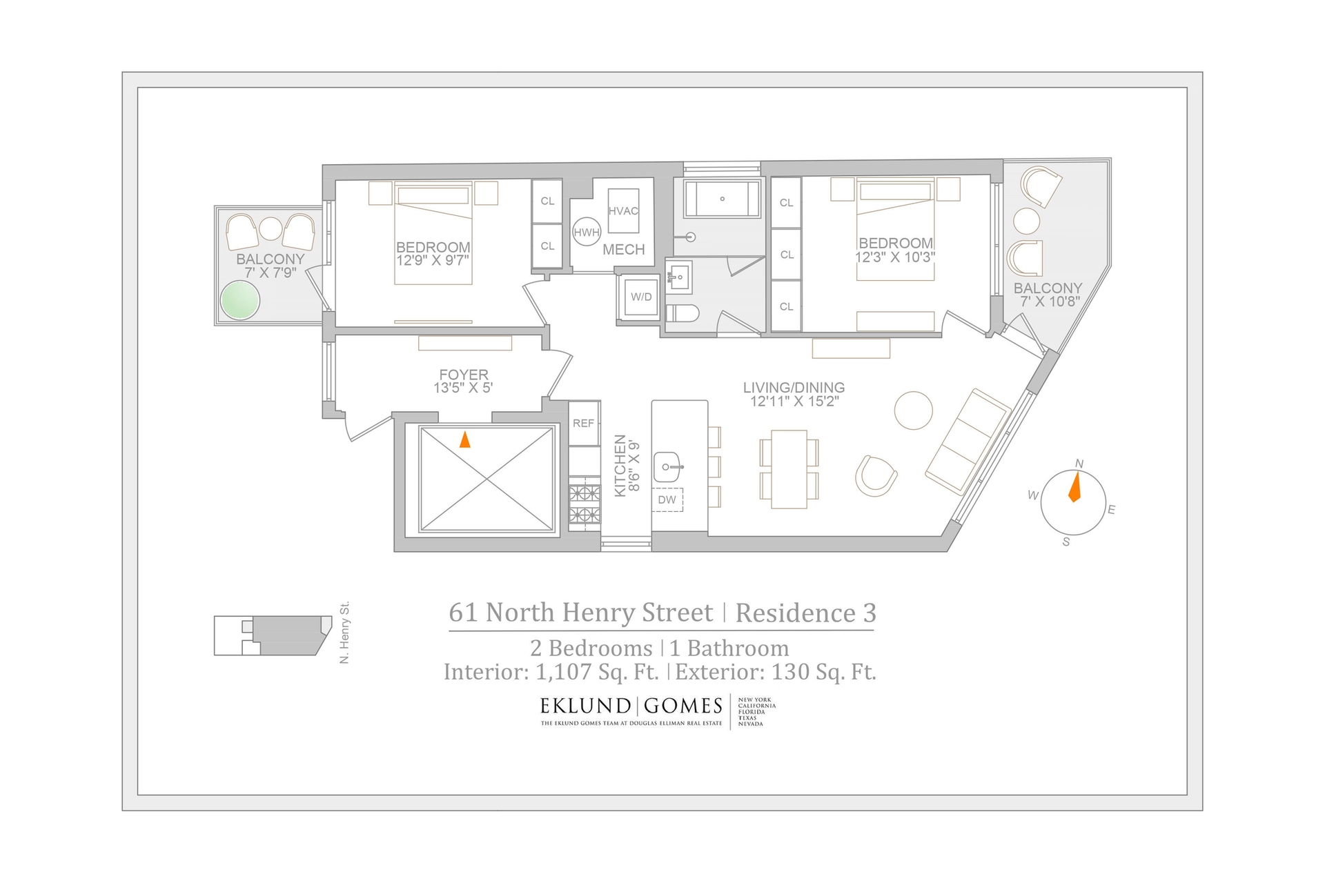 61 North Henry Street 3 Greenpoint Brooklyn NY 11222