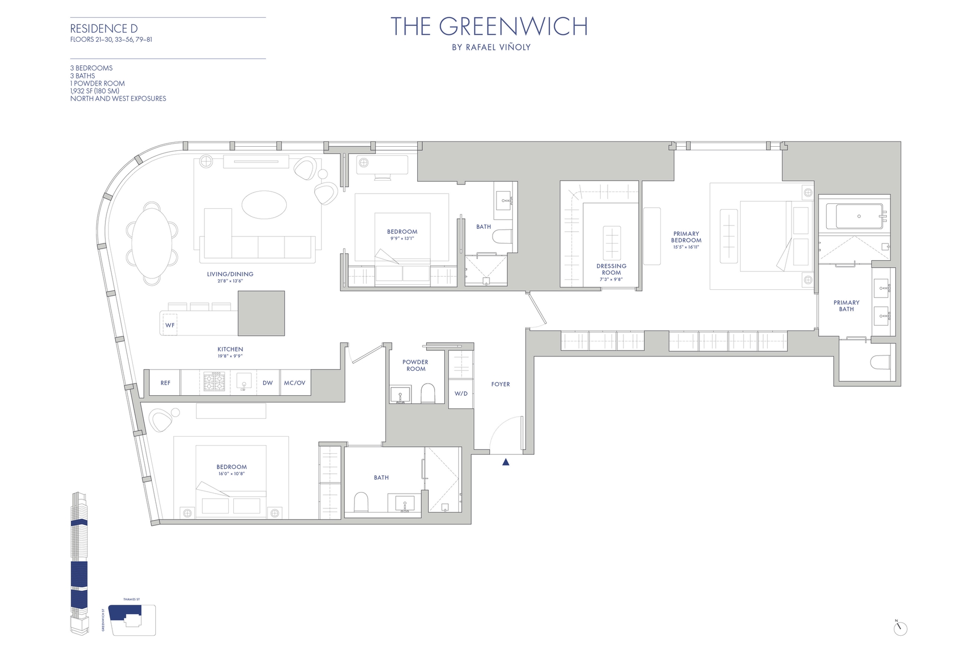125 Greenwich Street 34D Financial District New York NY 10006