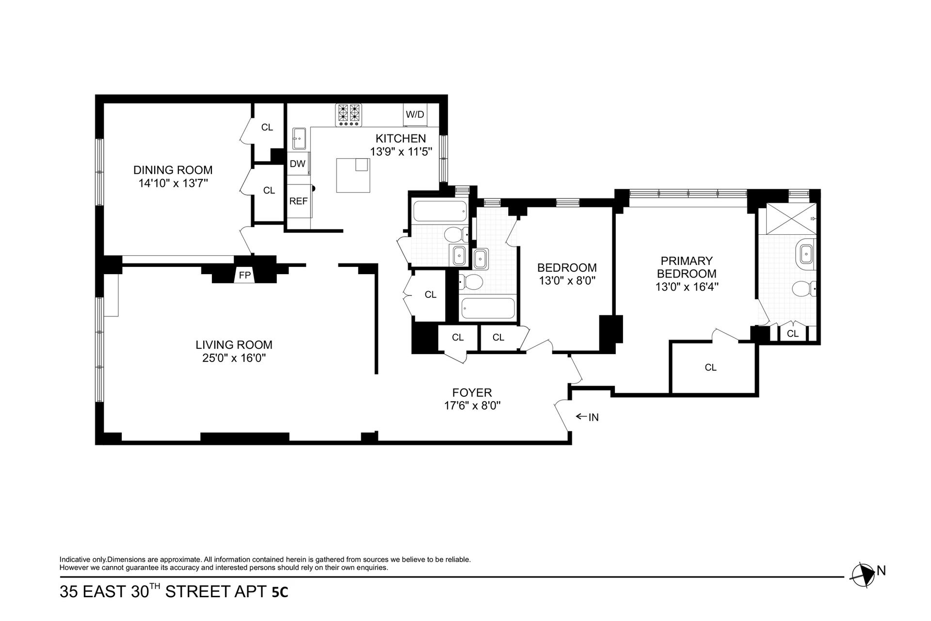 35 East 30th Street 5C NoMad New York NY 10016