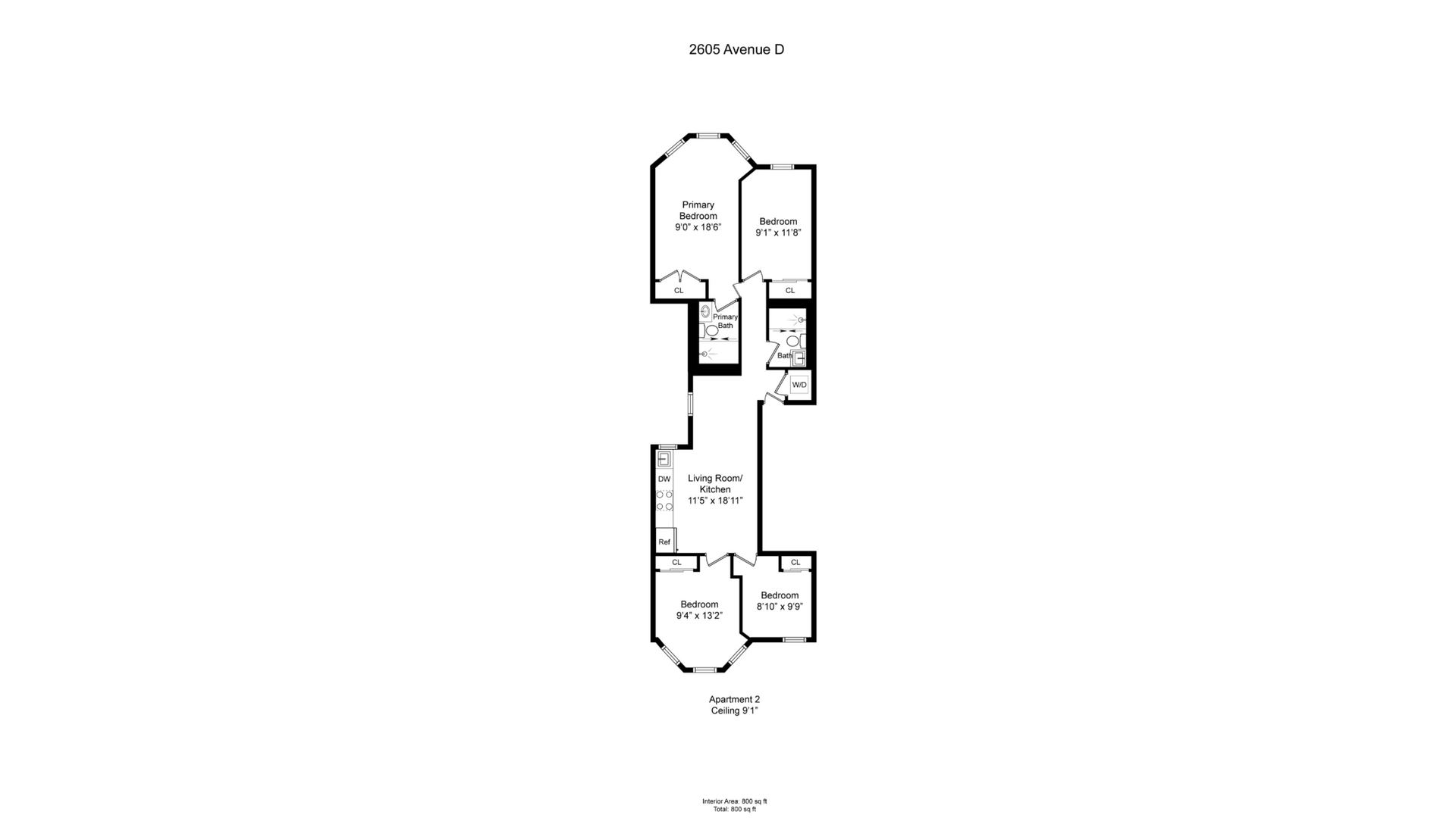 2605 Avenue D 2F Flatbush Brooklyn NY 11226