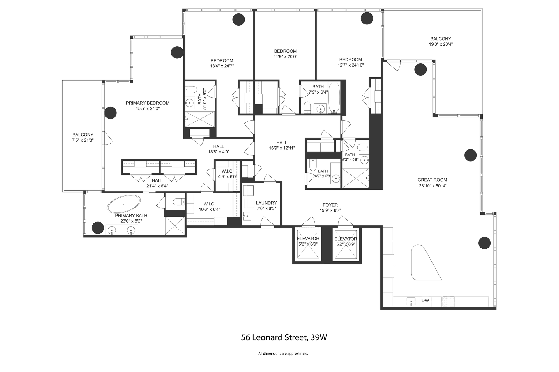 56 Leonard Street Tribeca New York NY 10013