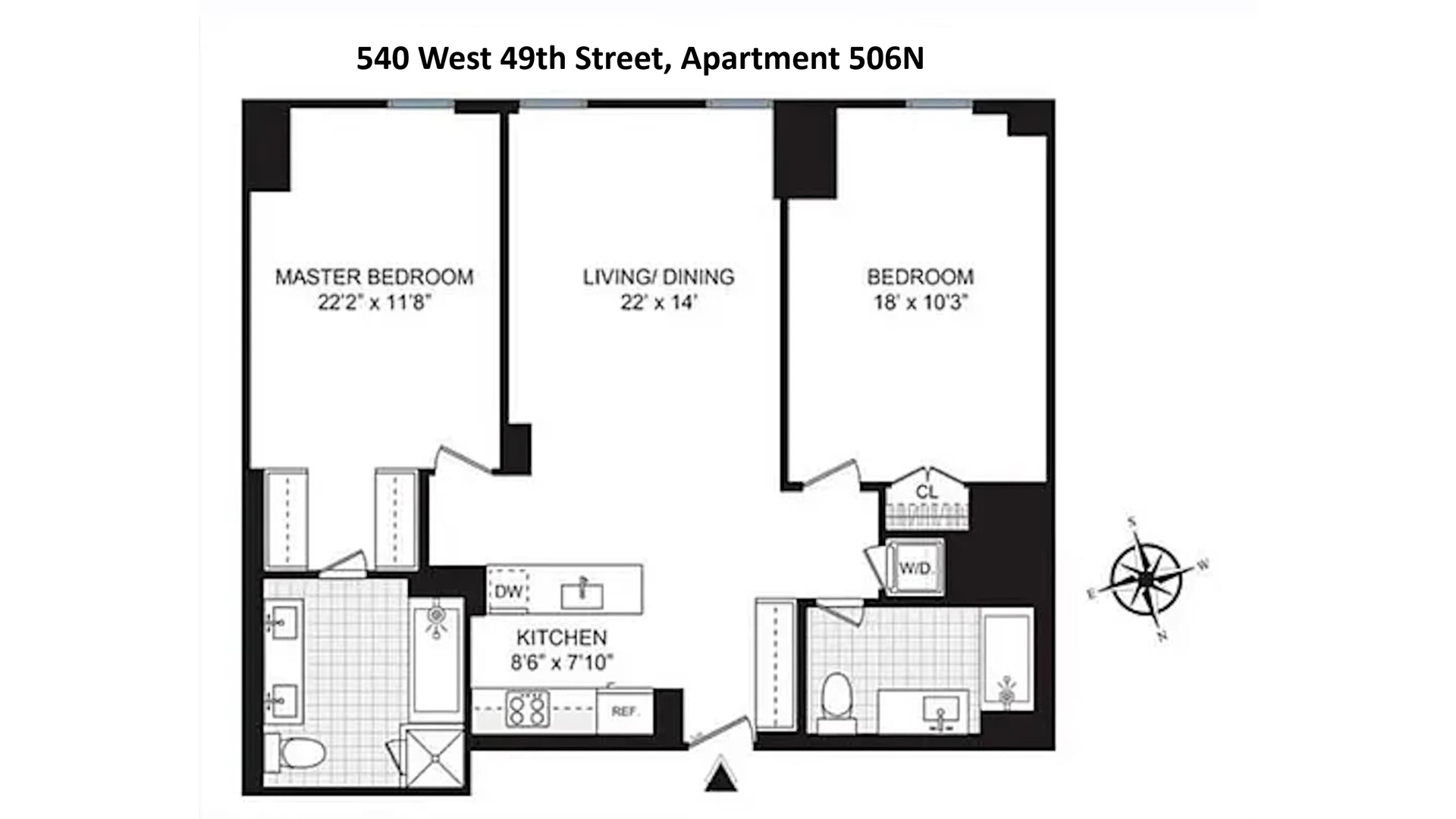 540 West 49th Street 506N Clinton New York NY 10019