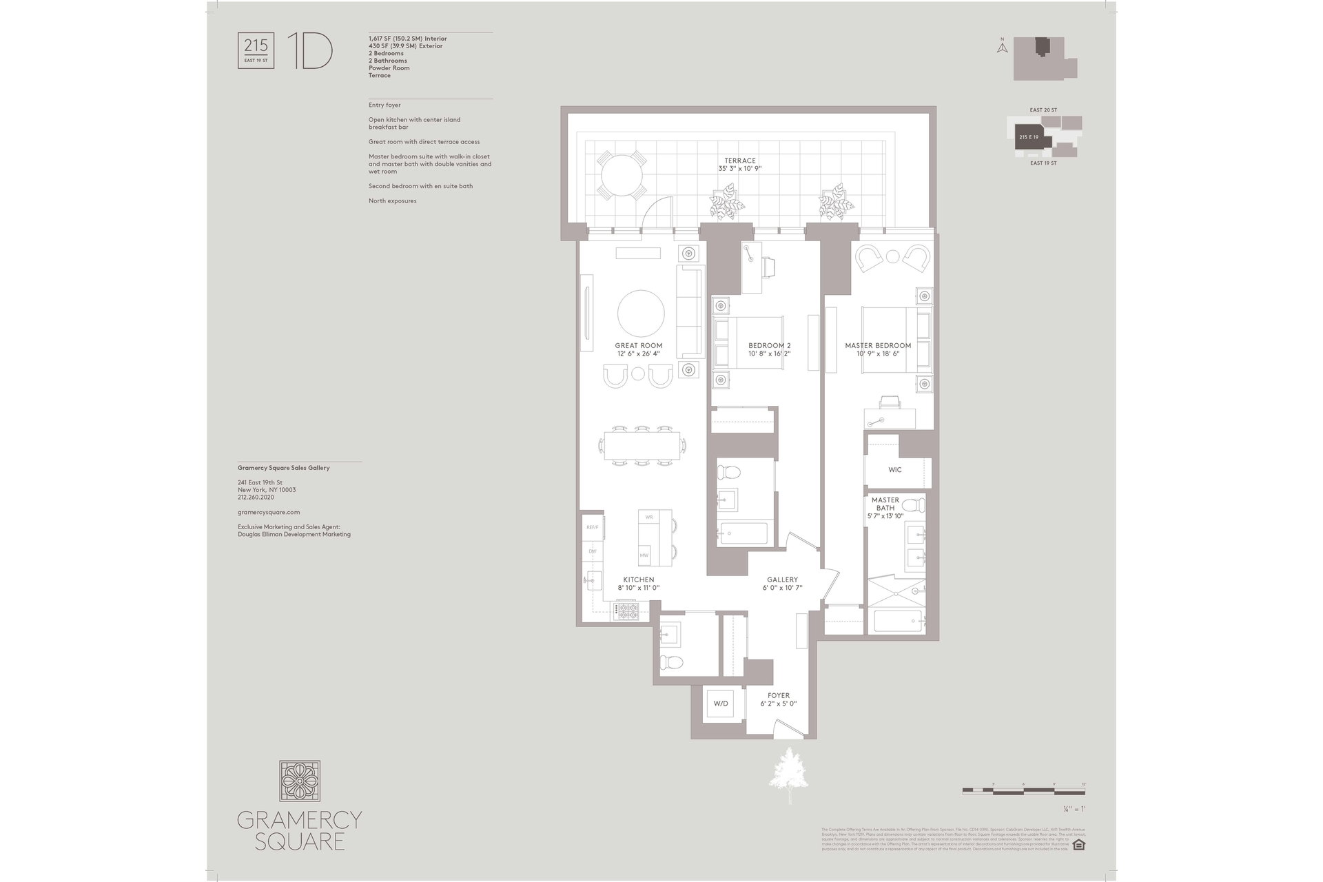 215 East 19th Street 1D Gramercy Park New York NY 10003