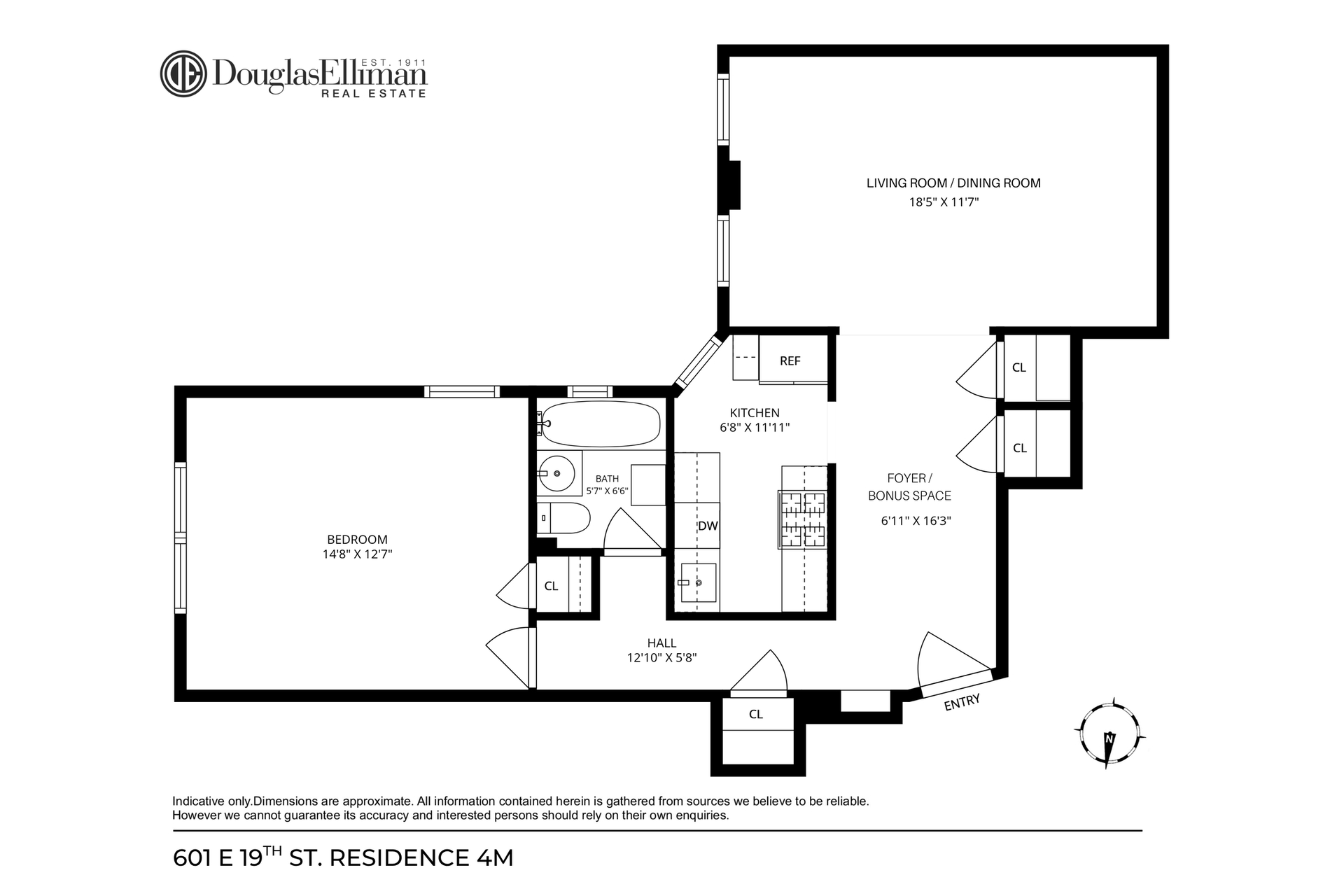 601 East 19th Street 4M Ditmas Park Brooklyn NY 11226