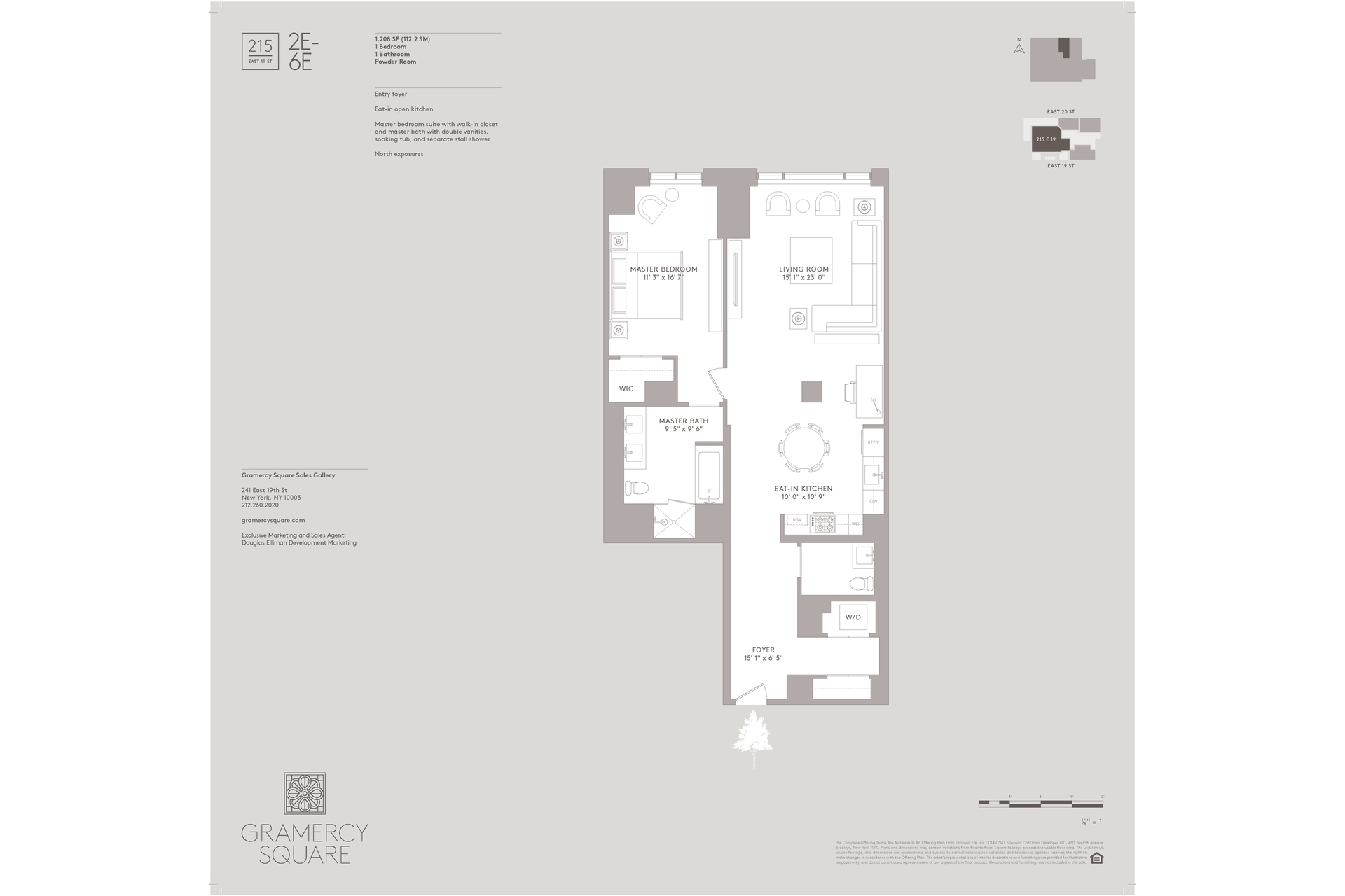 215 East 19th Street 2E Gramercy Park New York NY 10003