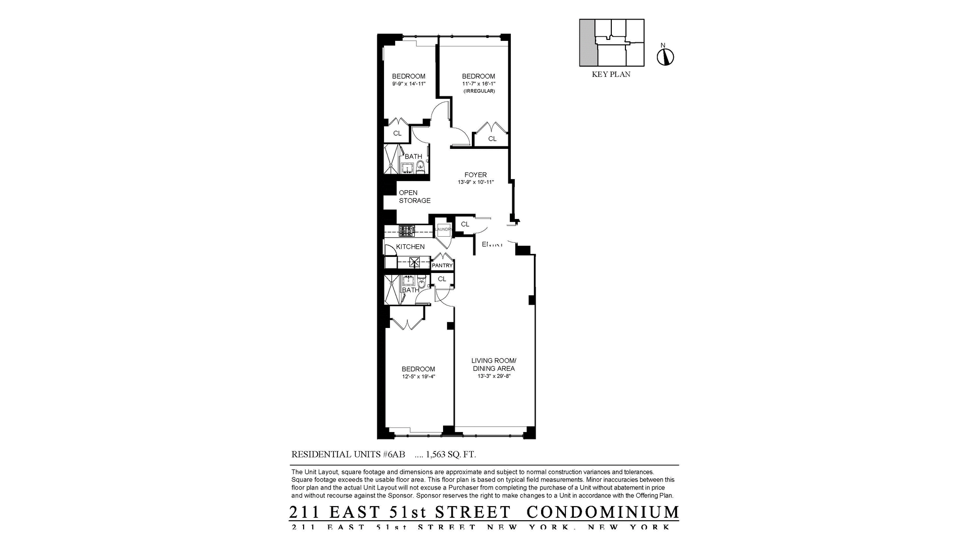 211 East 51st Street 6AB Turtle Bay New York NY 10022