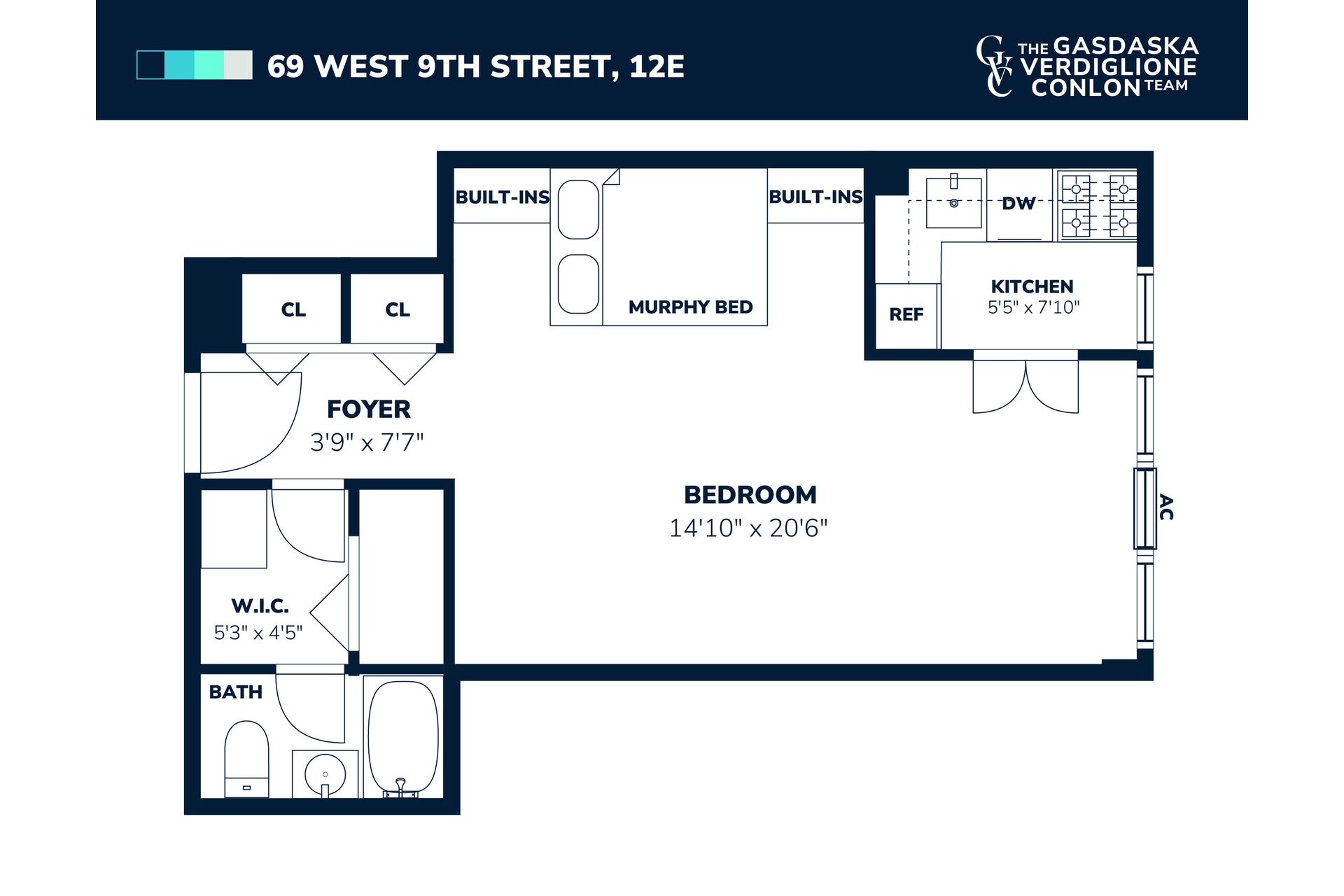 69 West 9th Street 12E Greenwich Village New York NY 10011