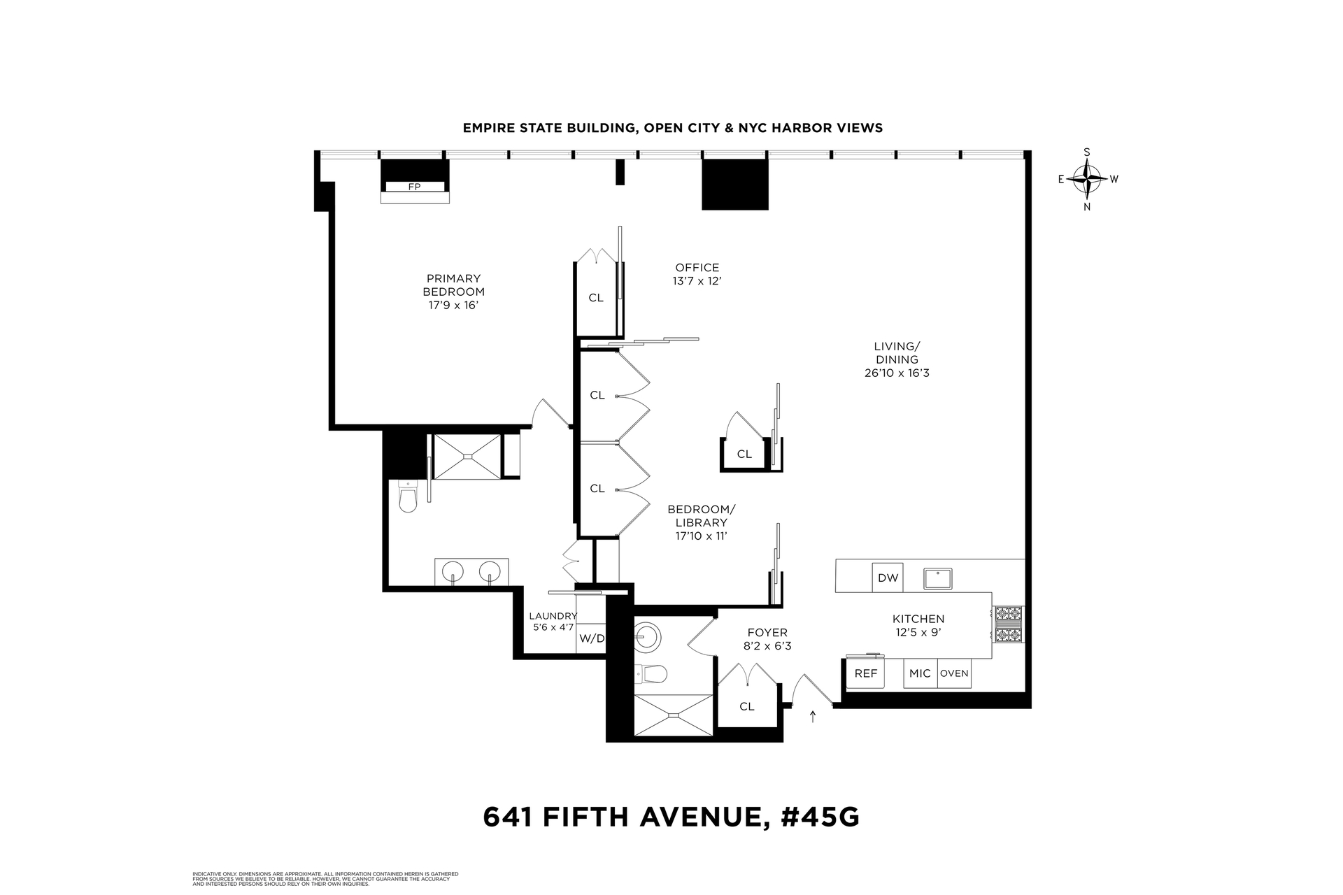 641 Fifth Avenue 45G Midtown East New York NY 10022