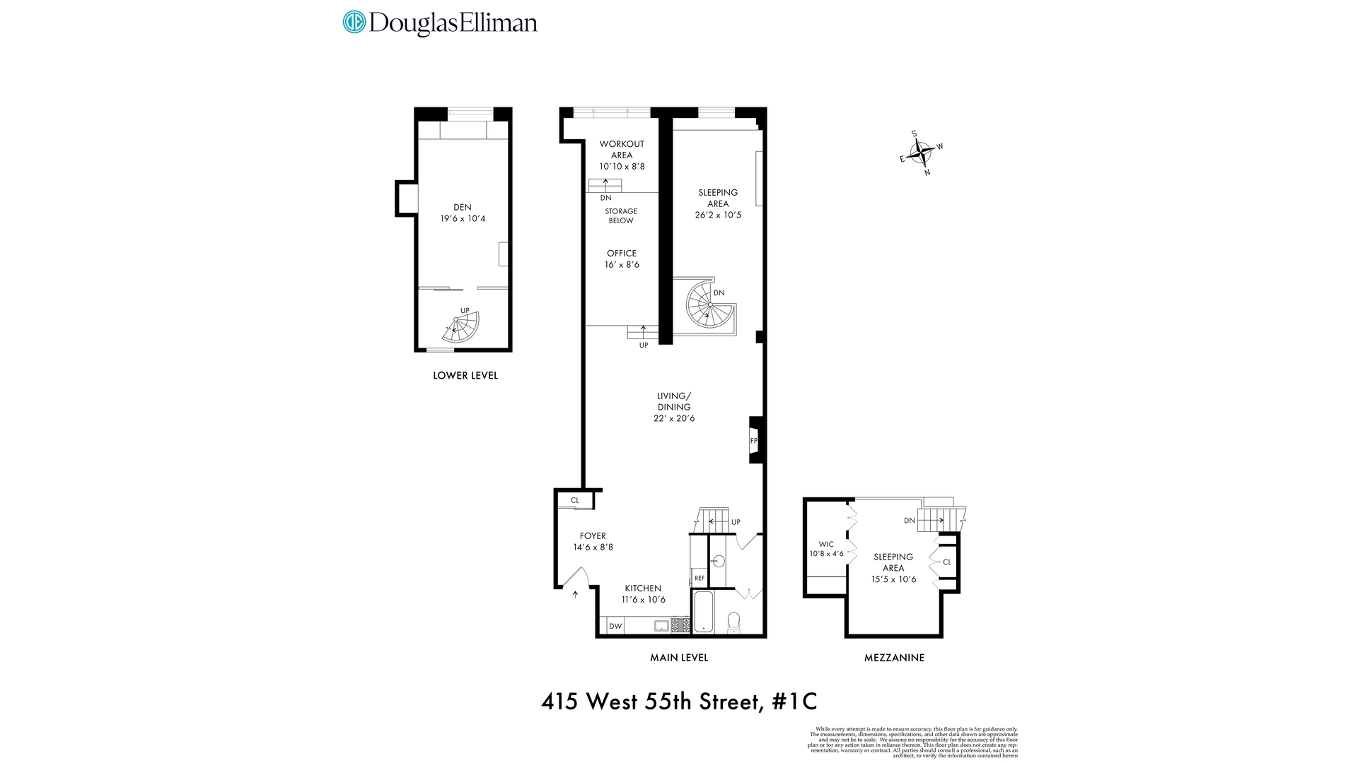 415 West 55th Street Clinton New York NY 10019