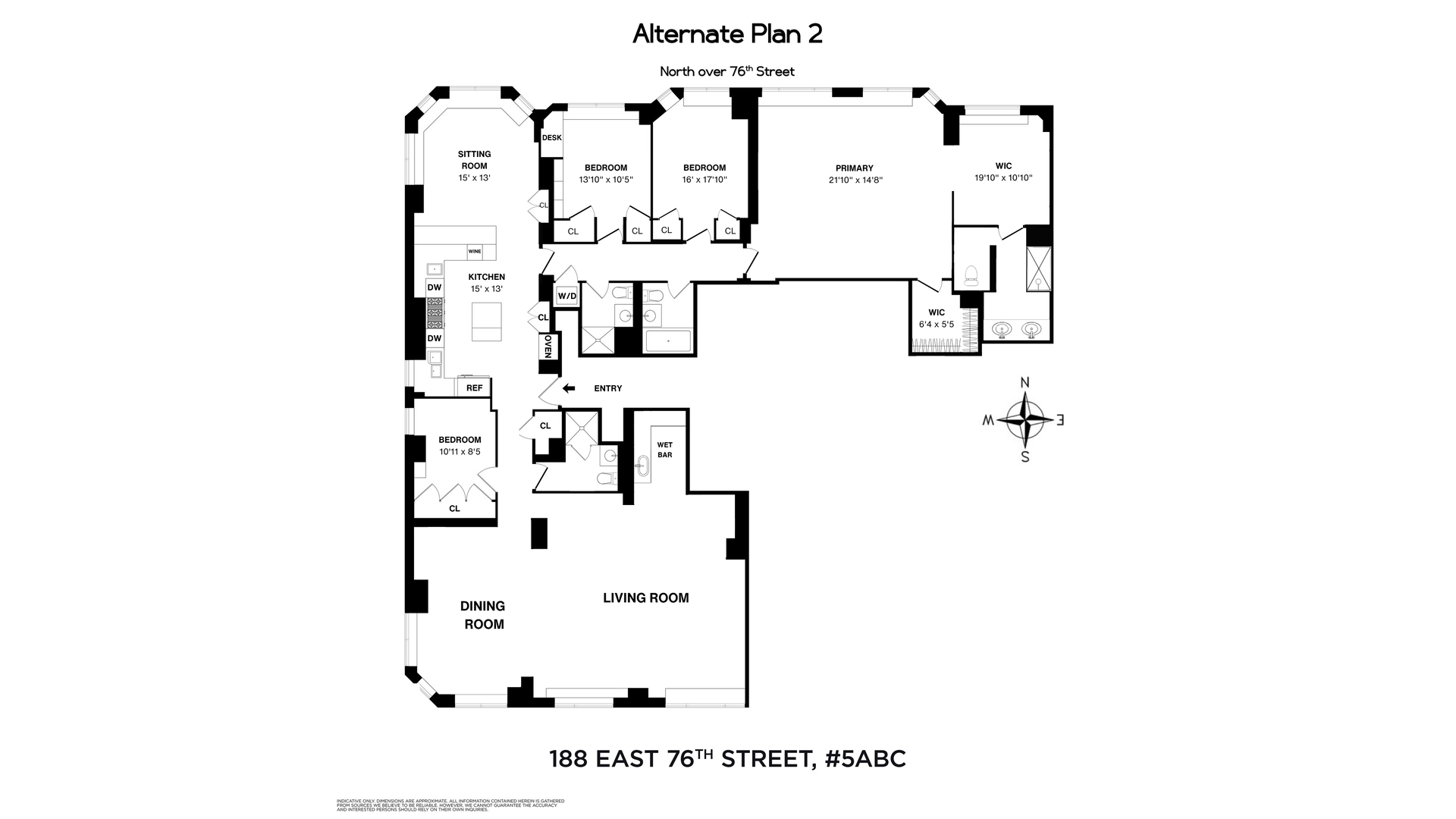 188 East 76th Street 5ABC Upper East Side New York NY 10021