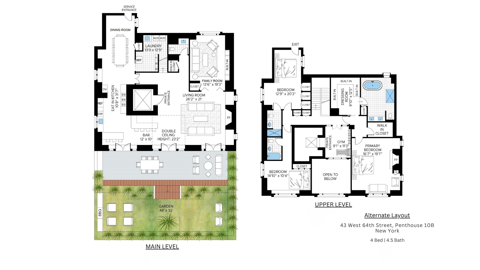43 West 64th Street Lincoln Square New York NY 10023