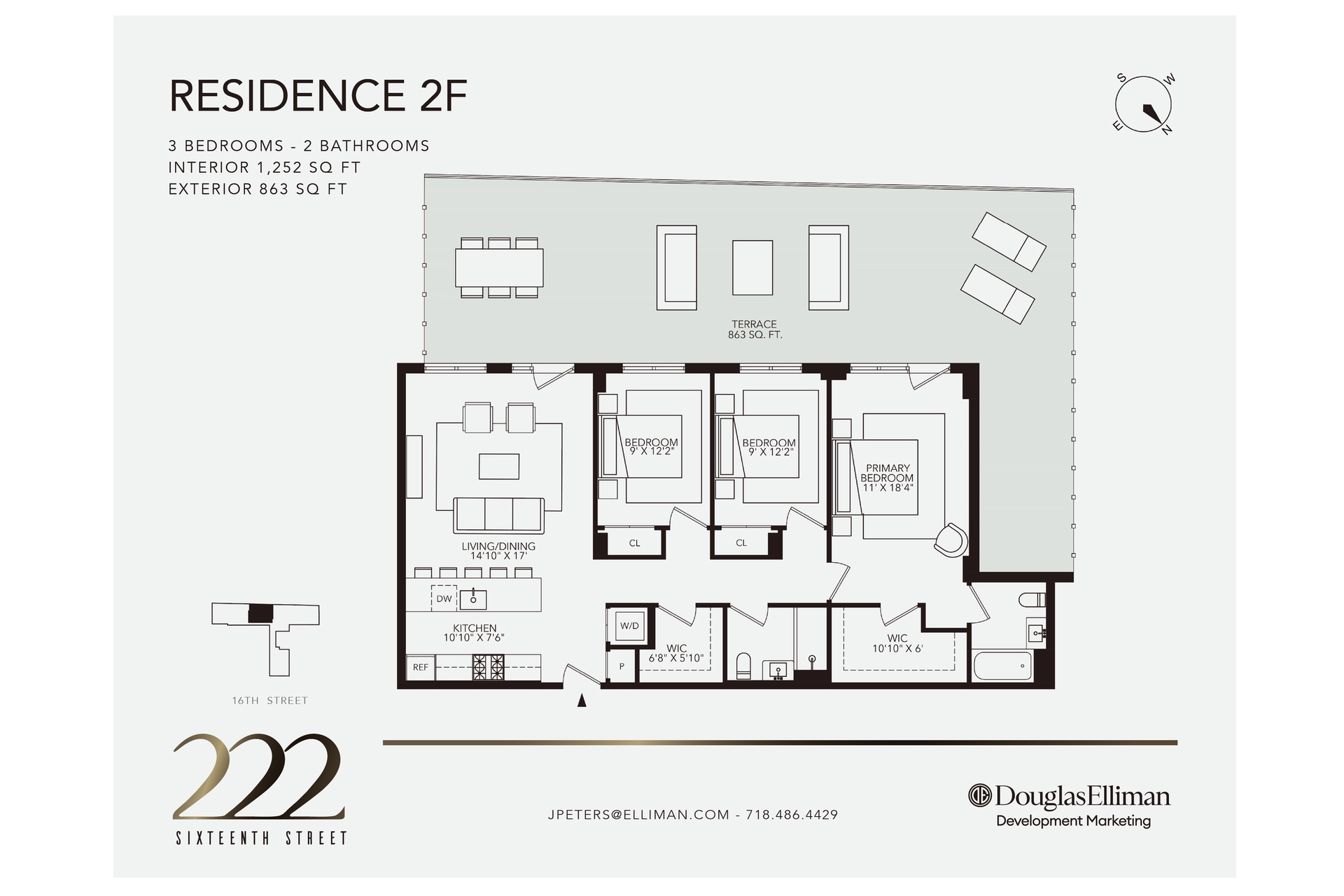 222 16th Street 2E Park Slope Brooklyn NY 11215