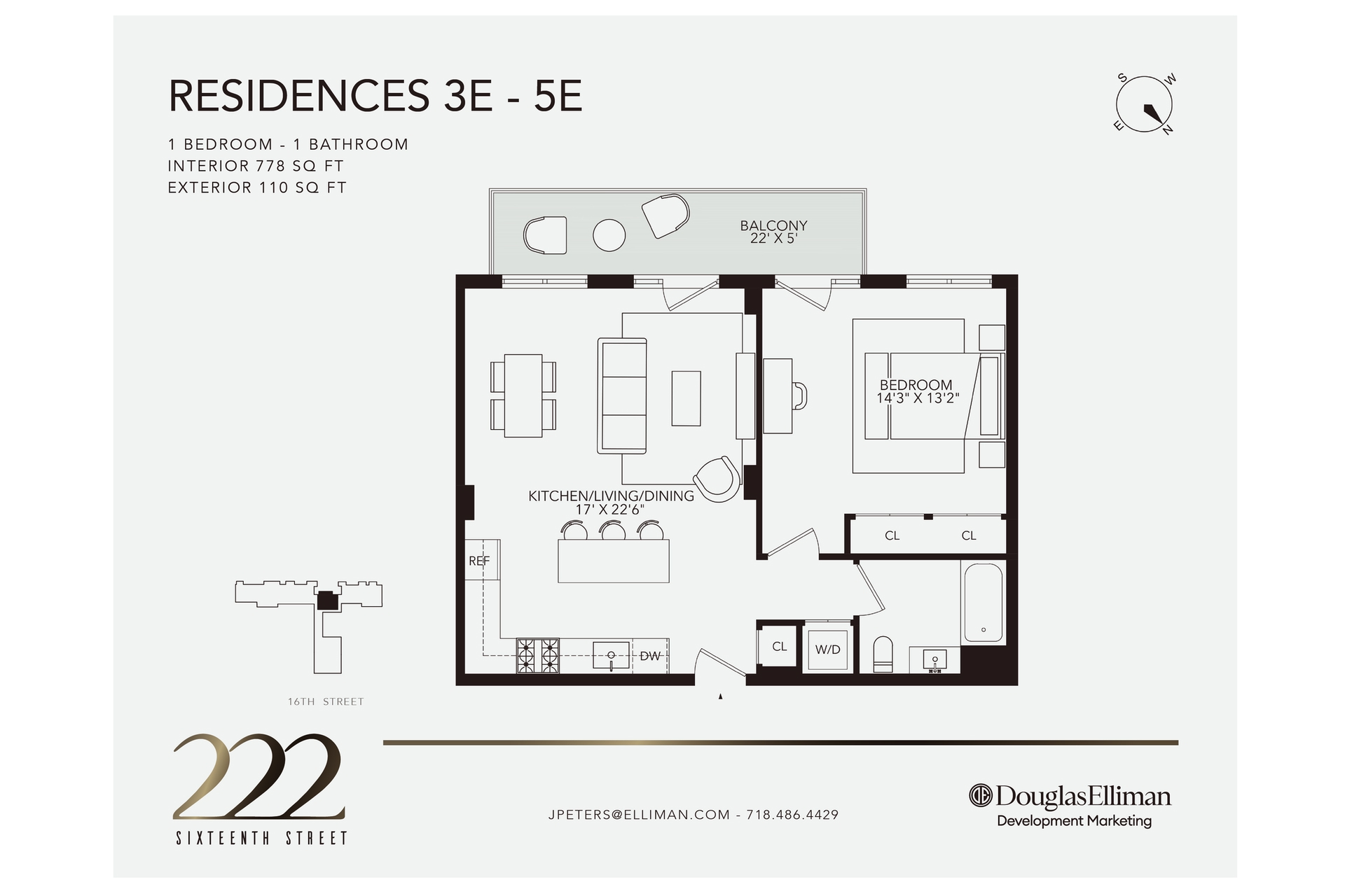222 16th Street 5E Park Slope Brooklyn NY 11215