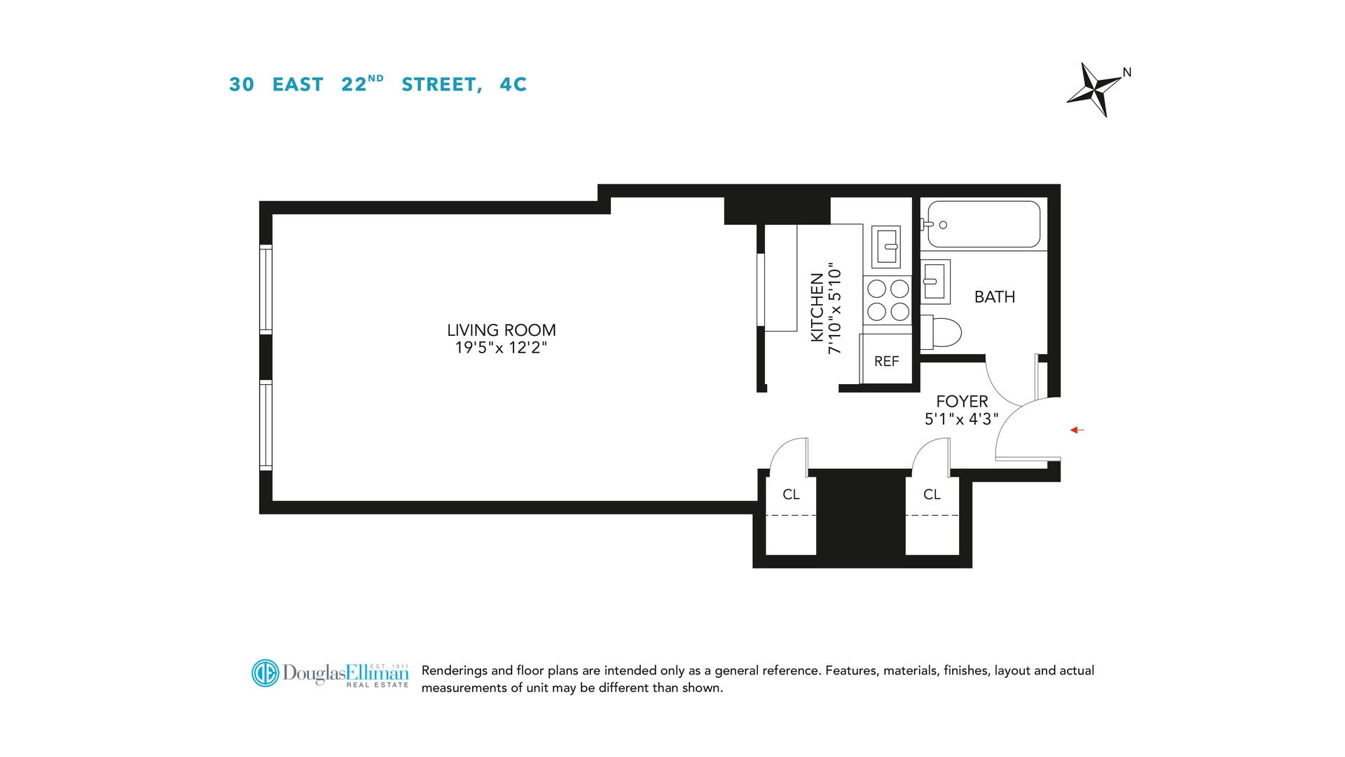 30 East 22nd Street 4C Flatiron District New York NY 10010