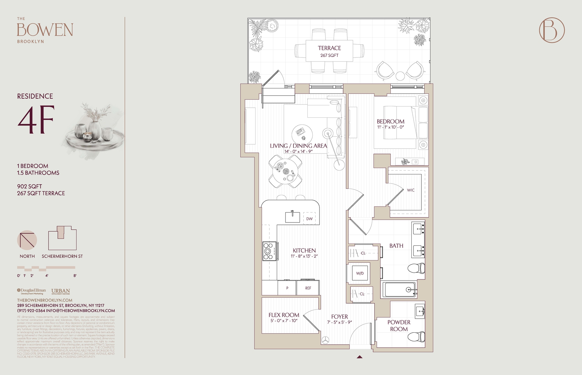 289 Schermerhorn Street 4F Downtown Brooklyn NY 11217