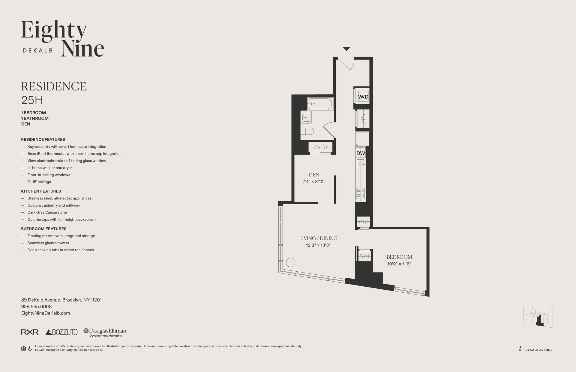 89 De Kalb Avenue 25H Fort Greene Brooklyn NY 11201