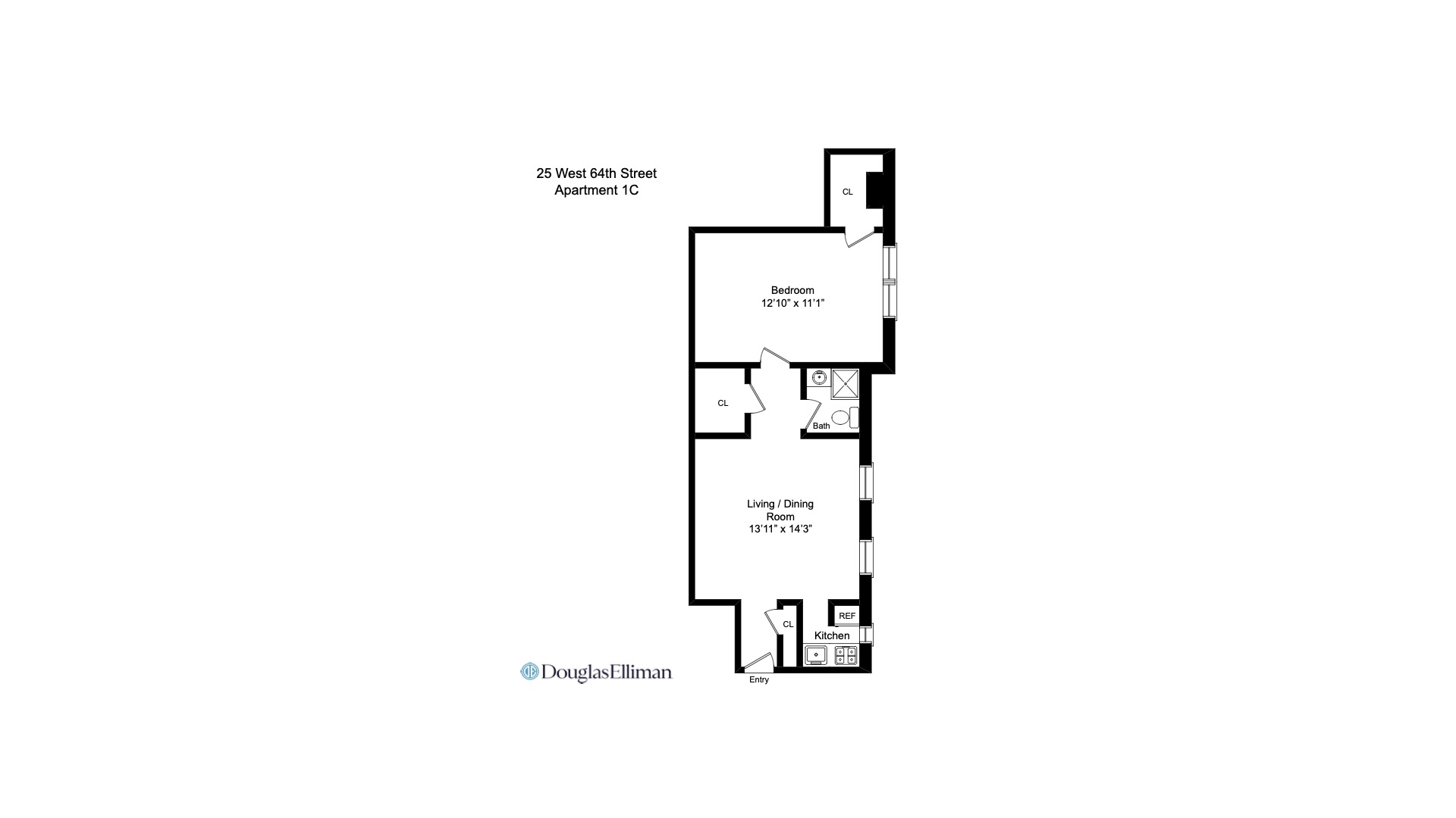 25 West 64th Street 1C Lincoln Square New York NY 10023