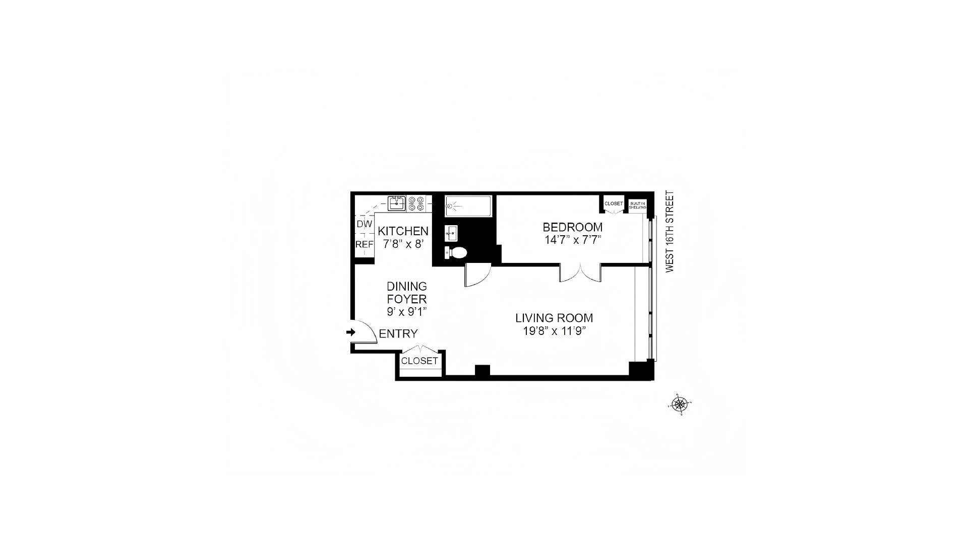 16 West 16th Street 1UN Flatiron District New York NY 10011