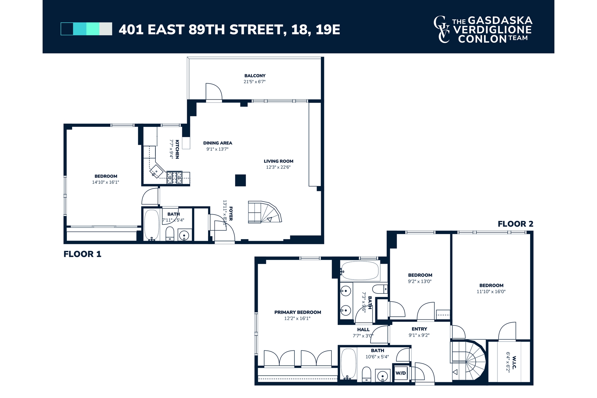 401 East 89th Street 18/19E Upper East Side New York NY 10128