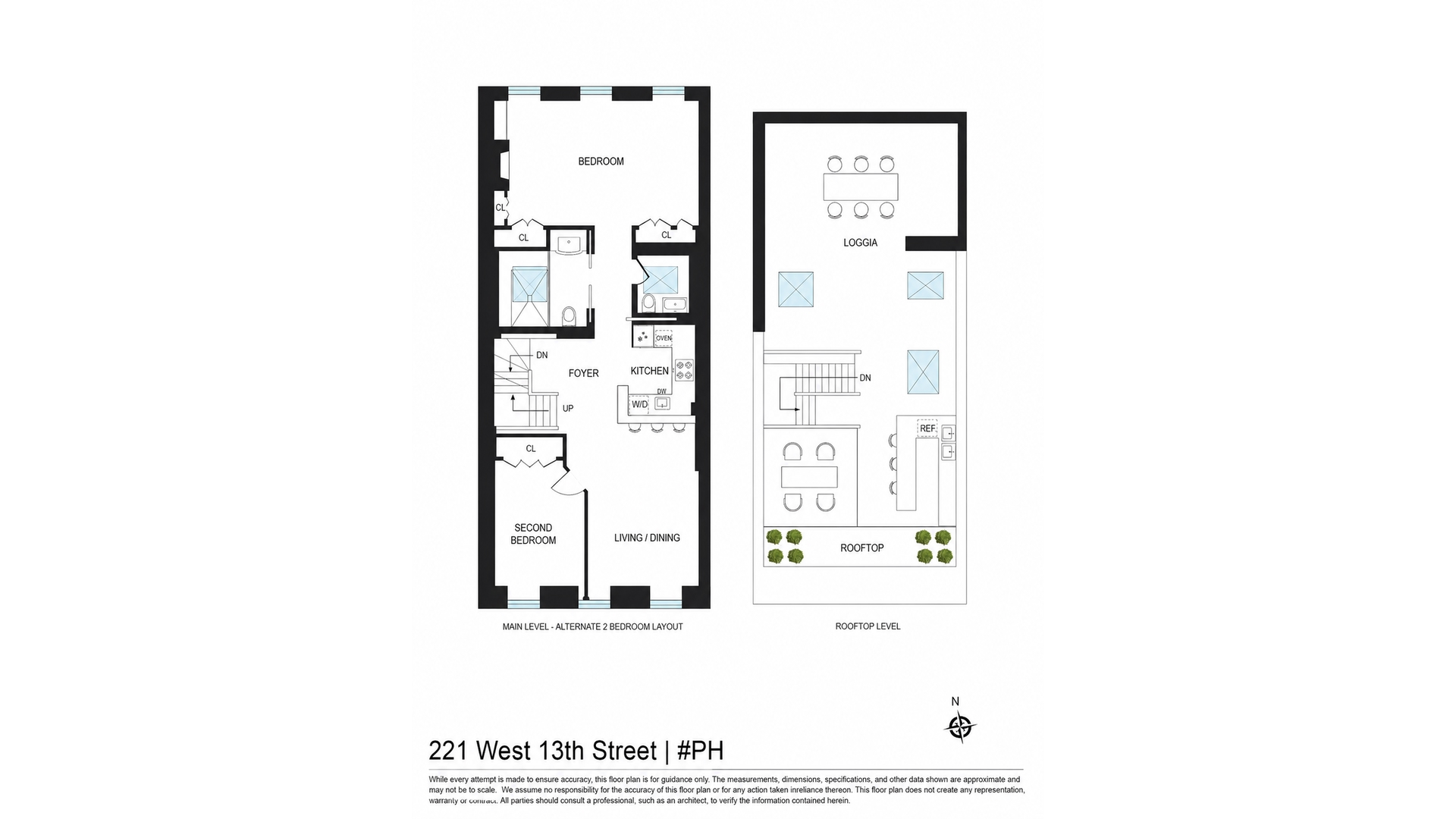 221 West 13th Street PH W. Greenwich Village New York NY 10011