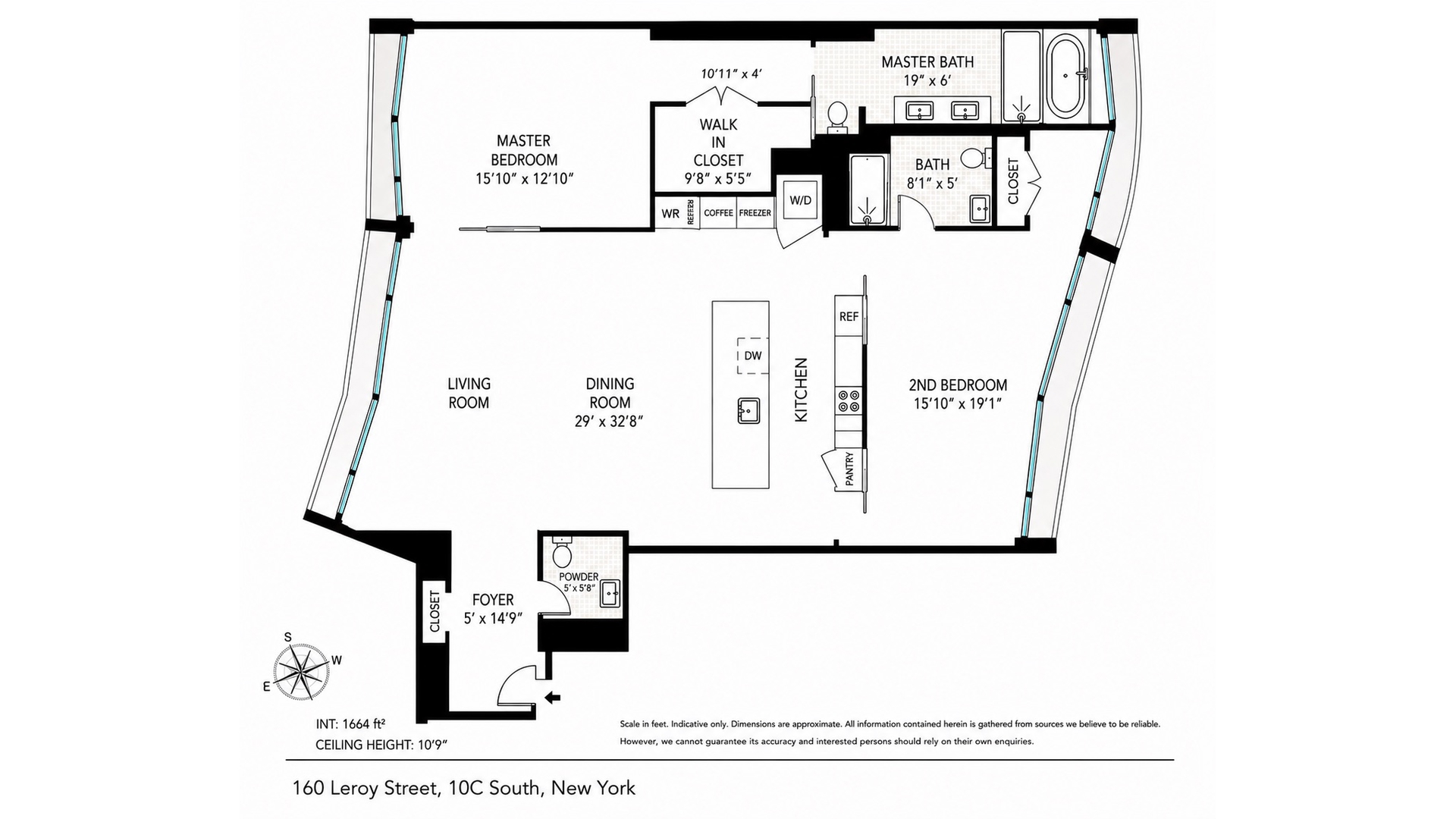 160 Leroy Street S10C W. Greenwich Village New York NY 10014