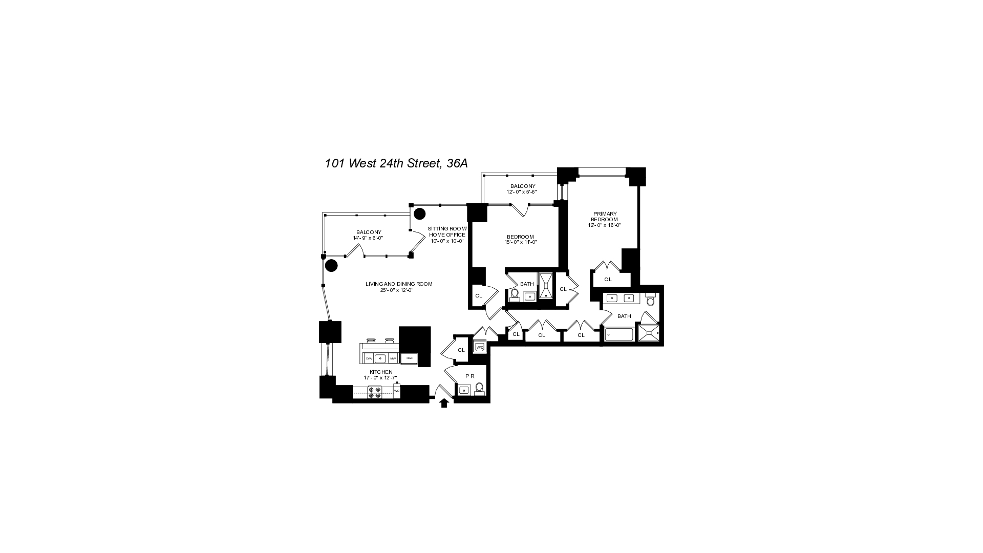 101 West 24th Street 36A Chelsea New York NY 10011