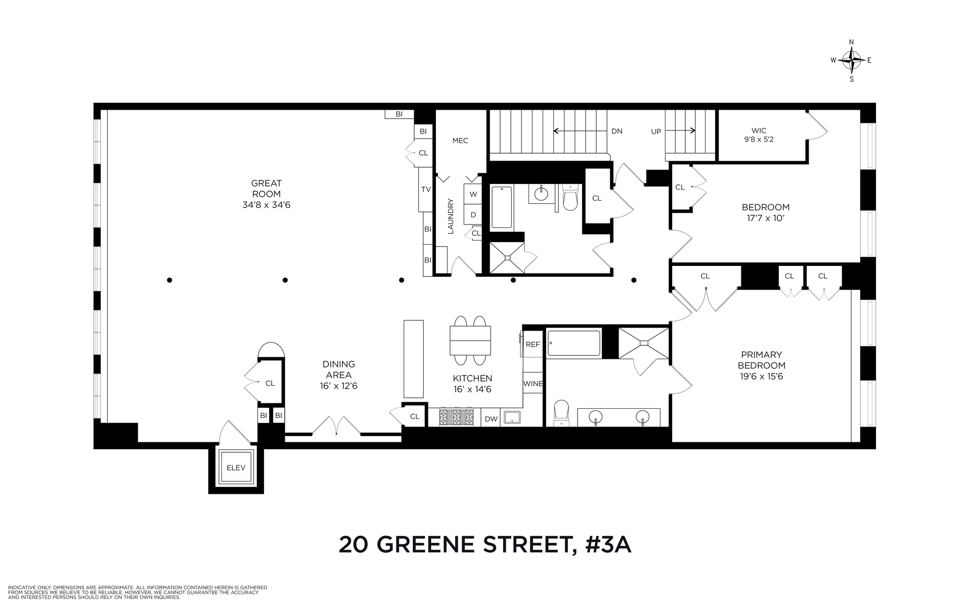 20 Greene Street 3A Soho New York NY 10013