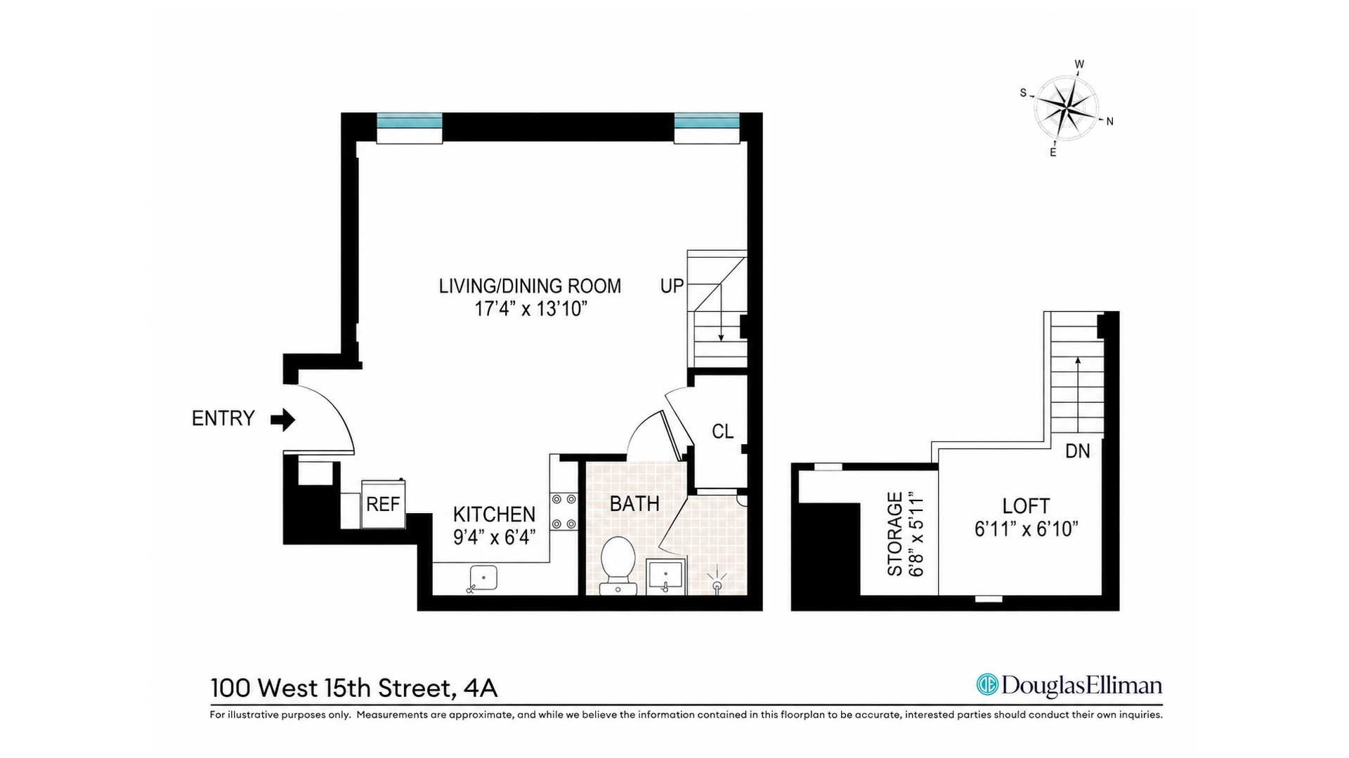 100 West 15th Street 4A Chelsea New York NY 10011